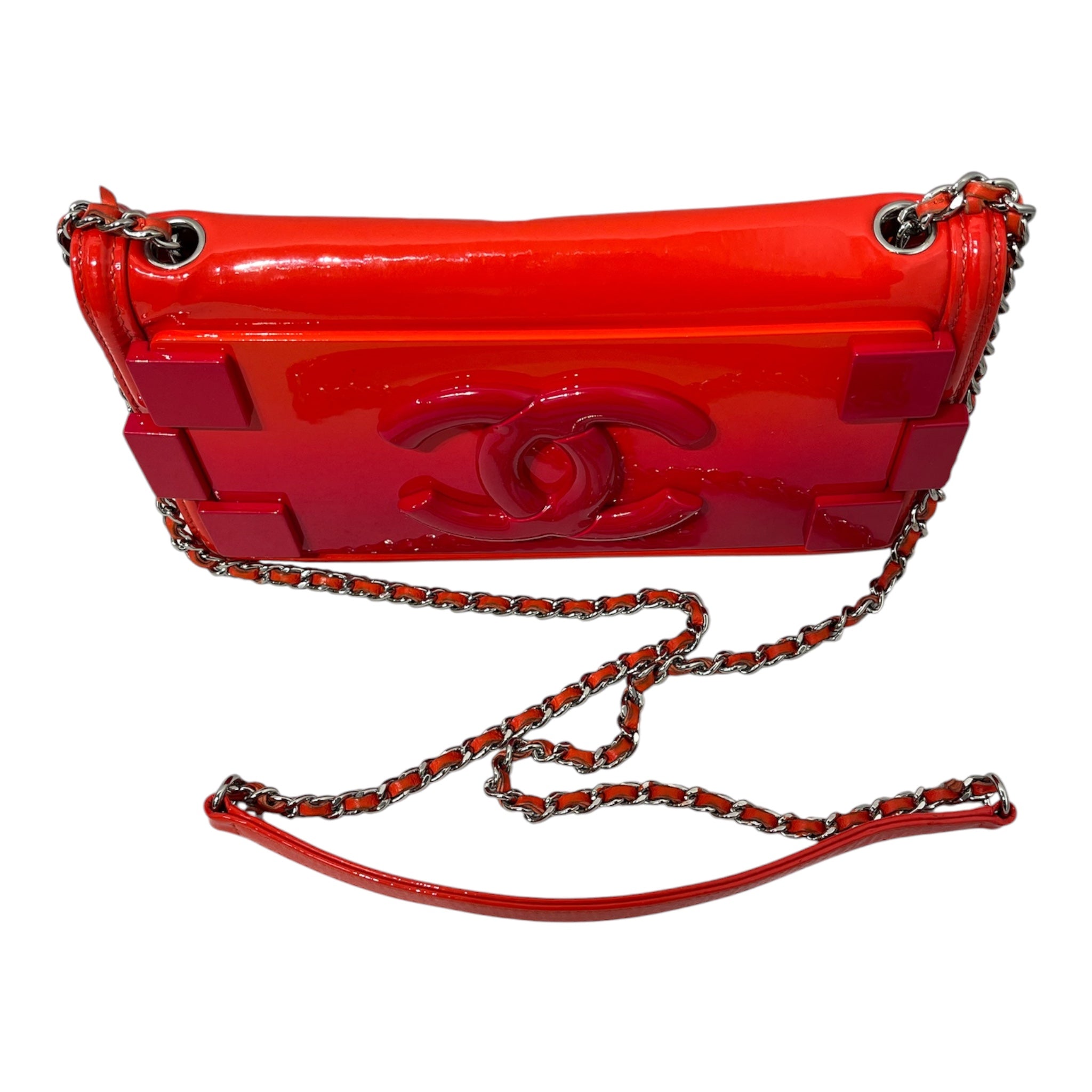 CHANEL/Bag/Faux Leather/ORN/CHANEL BOY BRICK PATENT view 8