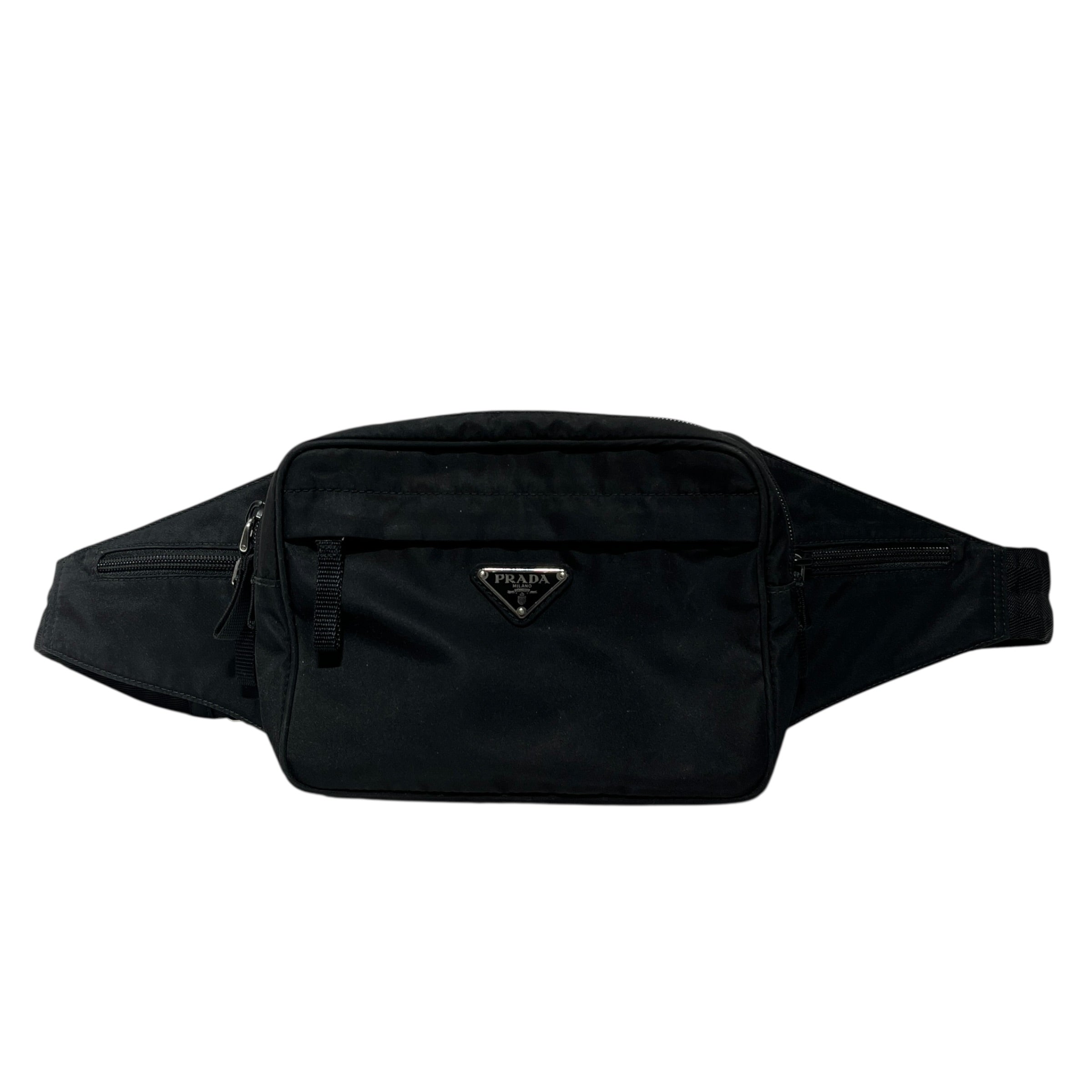 PRADA/Fanny Pack/Nylon/BLK/FANNY PACK view 1