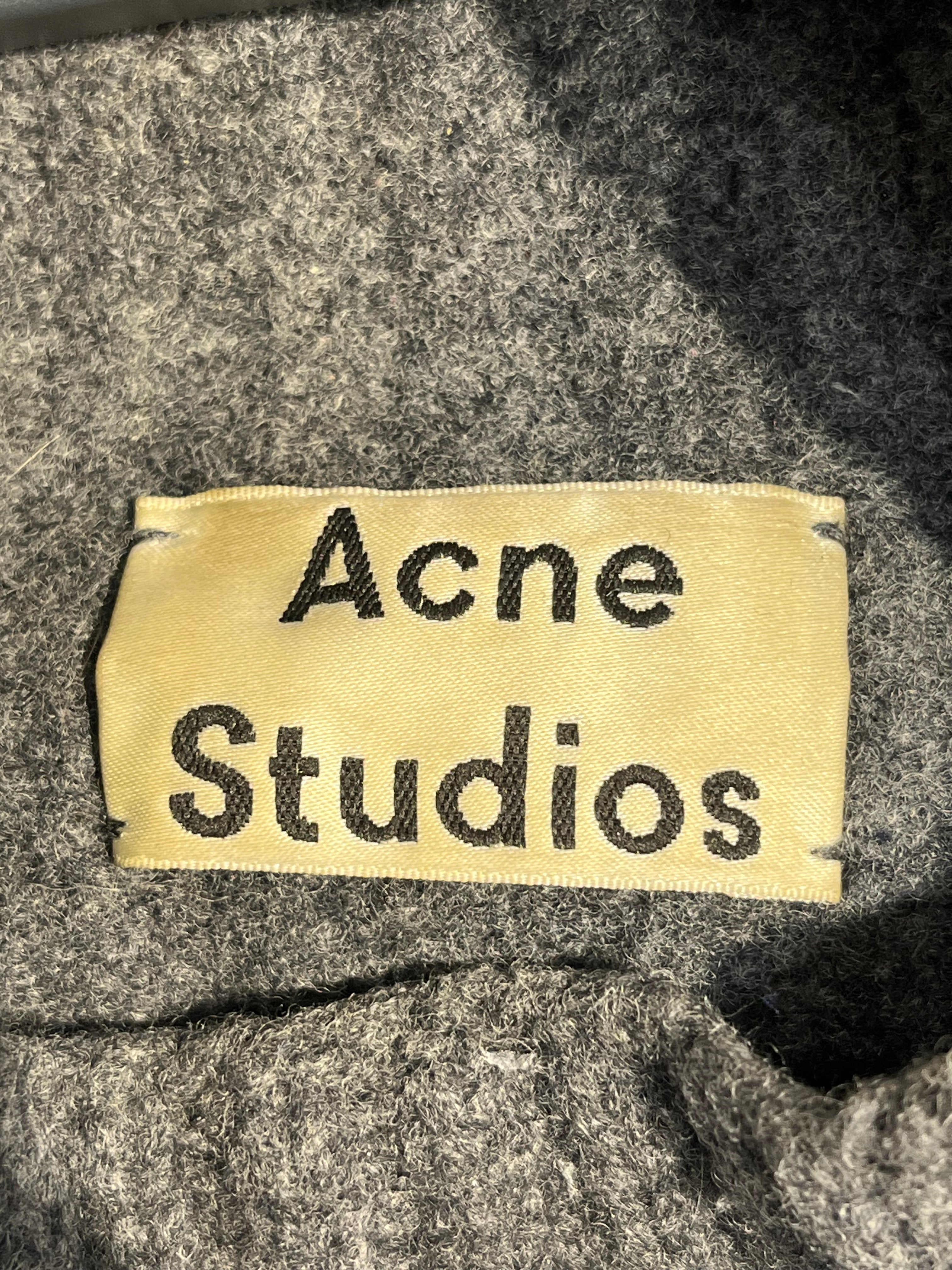 Acne Studios/Tops/L/Wool/GRY/turtle neck thick view 3