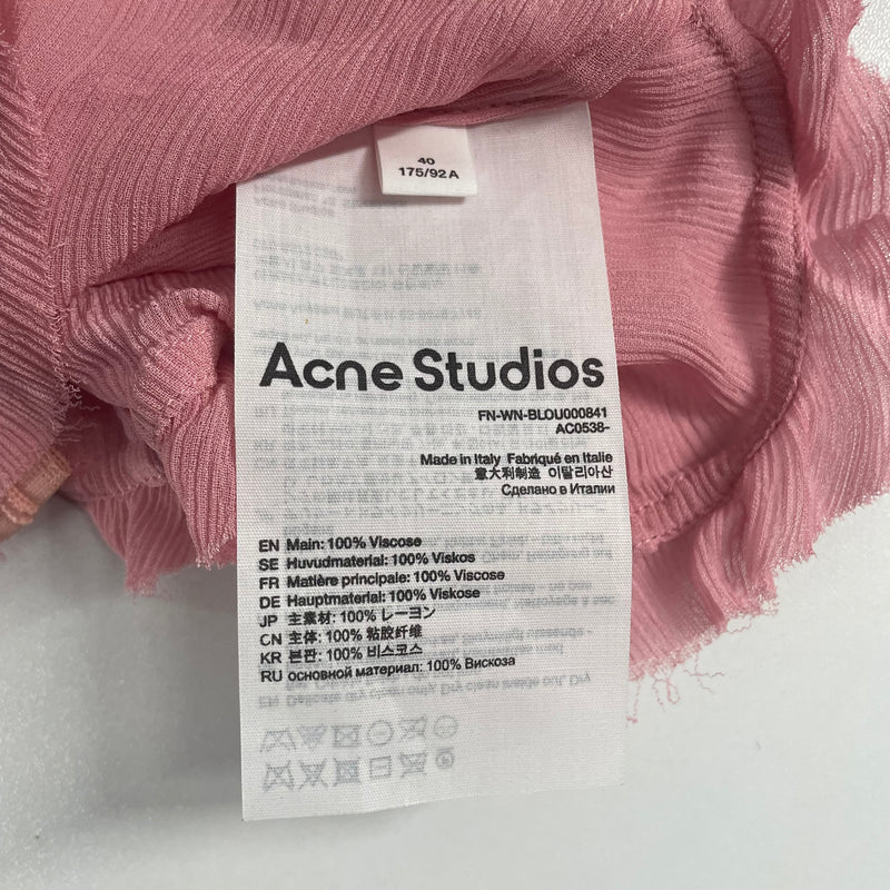 Acne Studios/Camisole/40/PNK/