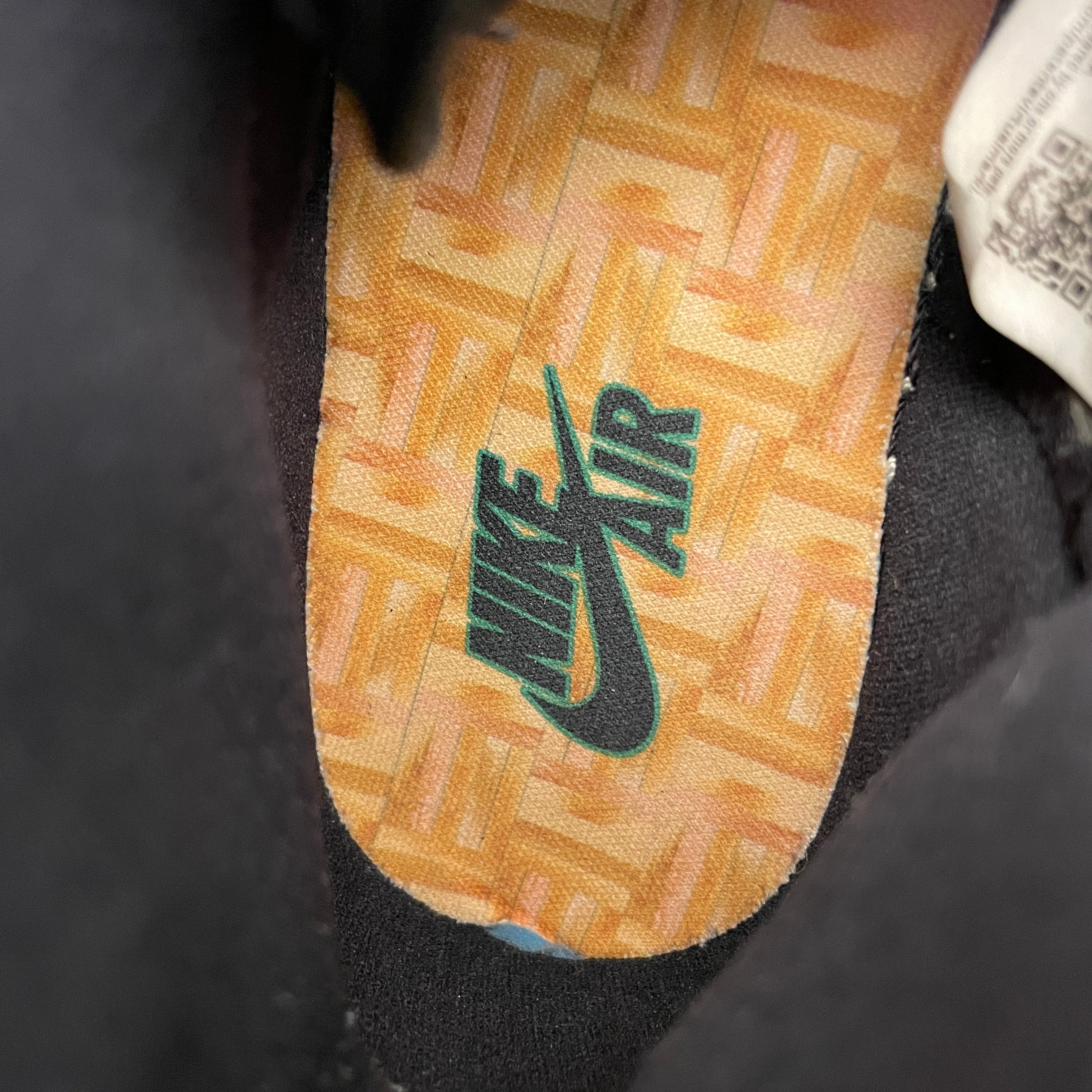 NIKE/Hi-Sneakers/US 8/Leather/GRN/LUCKY GREEN view 3