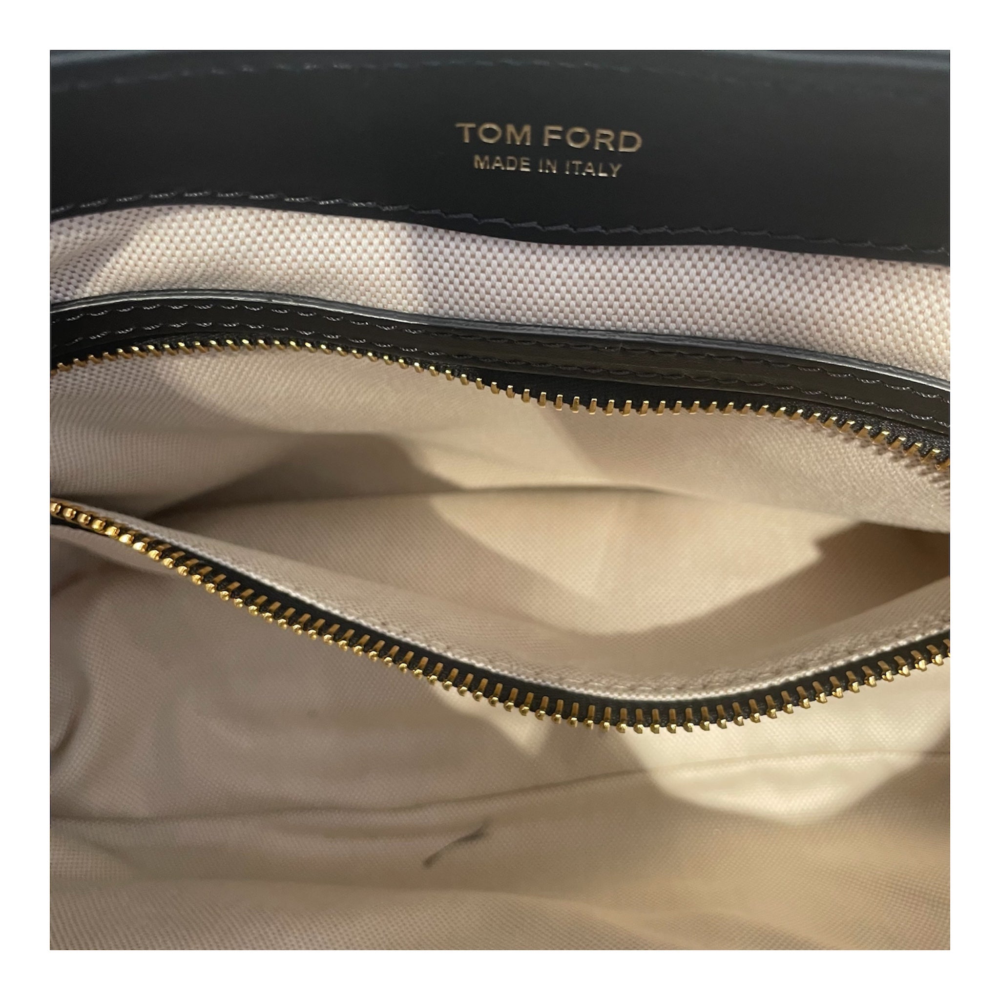 TOM FORD/Hand Bag/Leather/BLK/medium monarch view 5