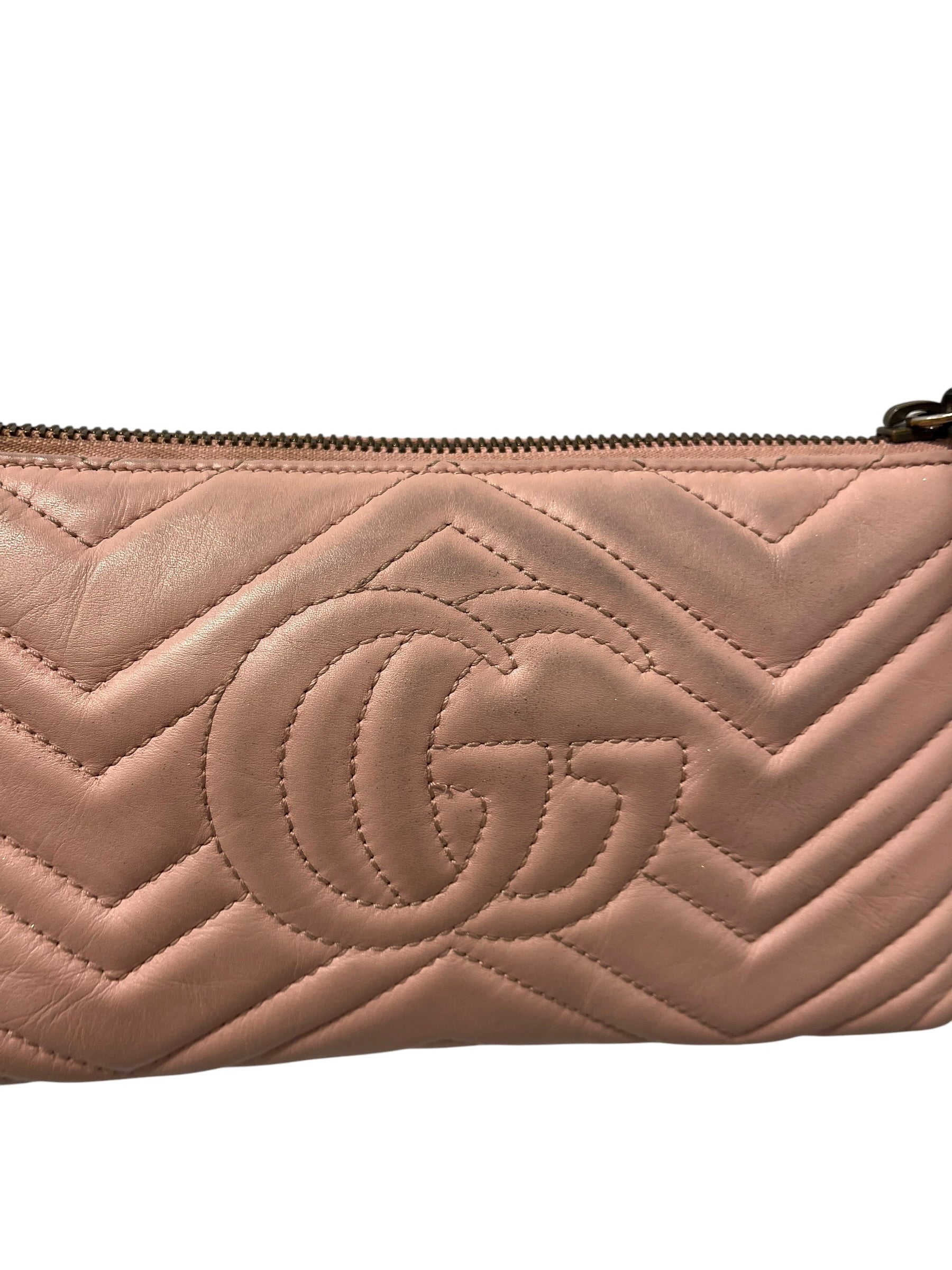 GUCCI/Cross Body Bag/Leather/PNK/w92c7tg view 4
