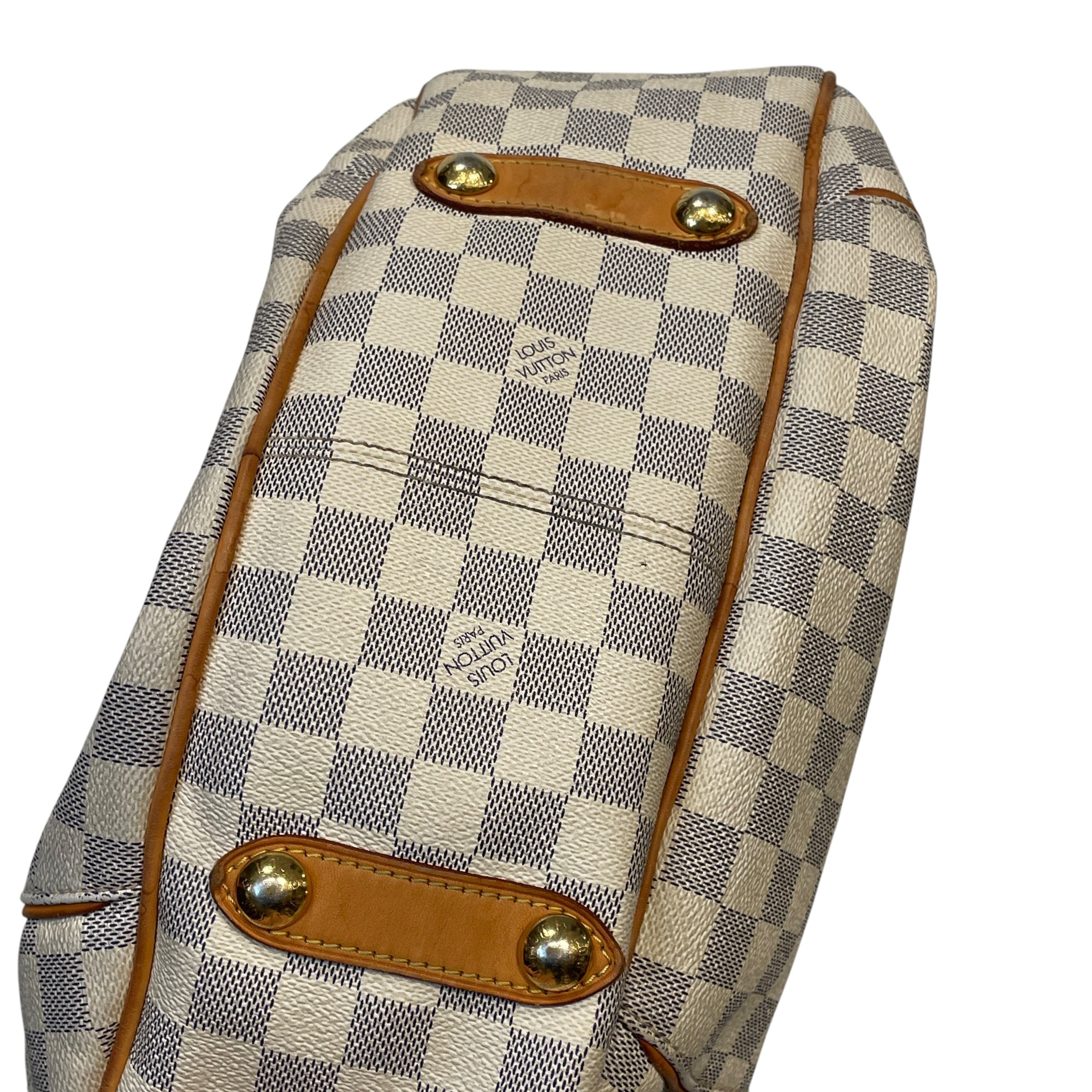 LOUIS VUITTON/Bag/Gingham Check/CRM/DAMIER AZUR GALLERIA PM view 7