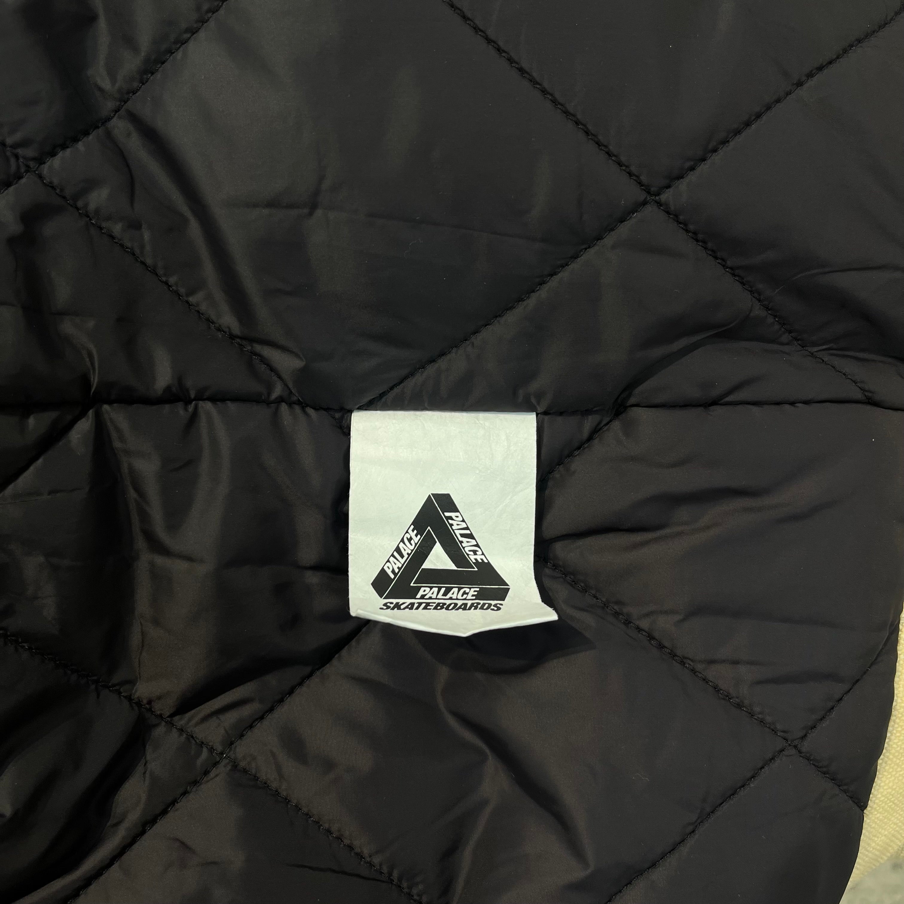 PALACE/Denim Jkt/S/Cotton/BEG/BADGE WORK JACKET view 4