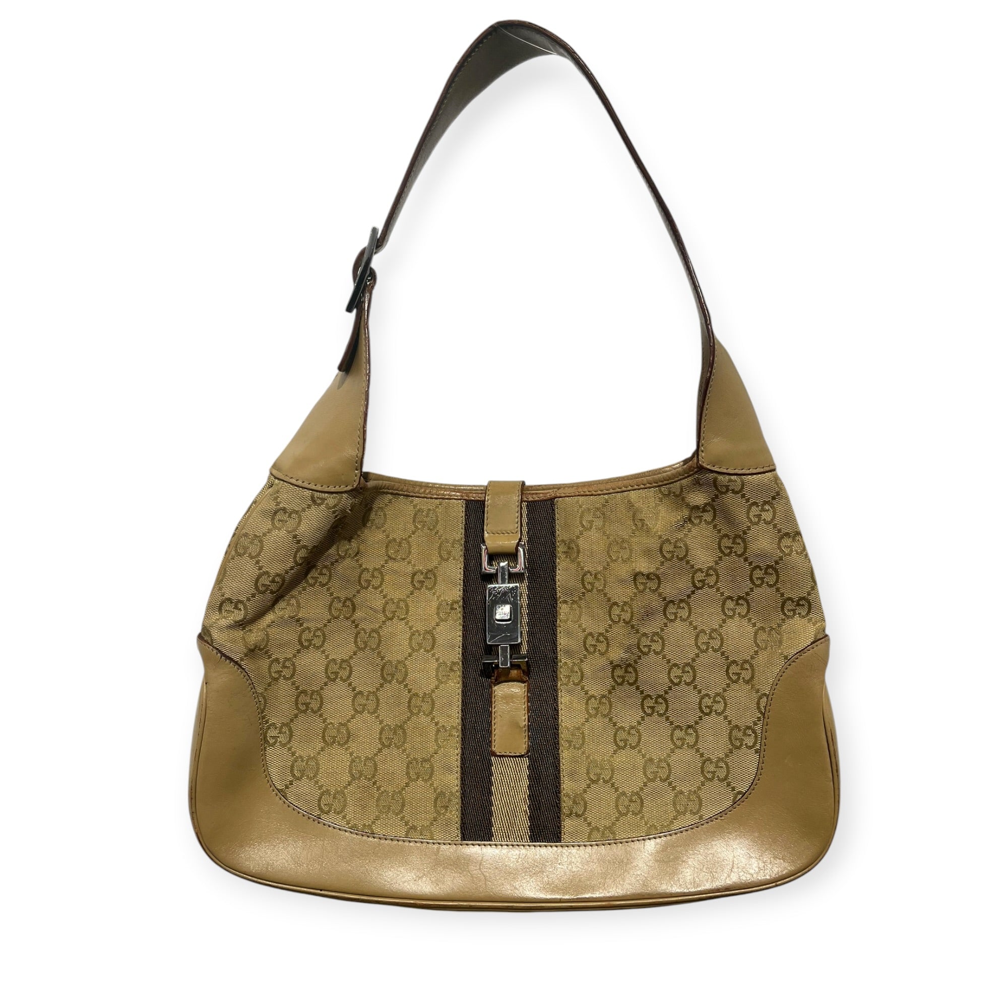 GUCCI/Bag/Monogram/Leather/CML/CANVAS JACKIE SHOULDER BAG view 1