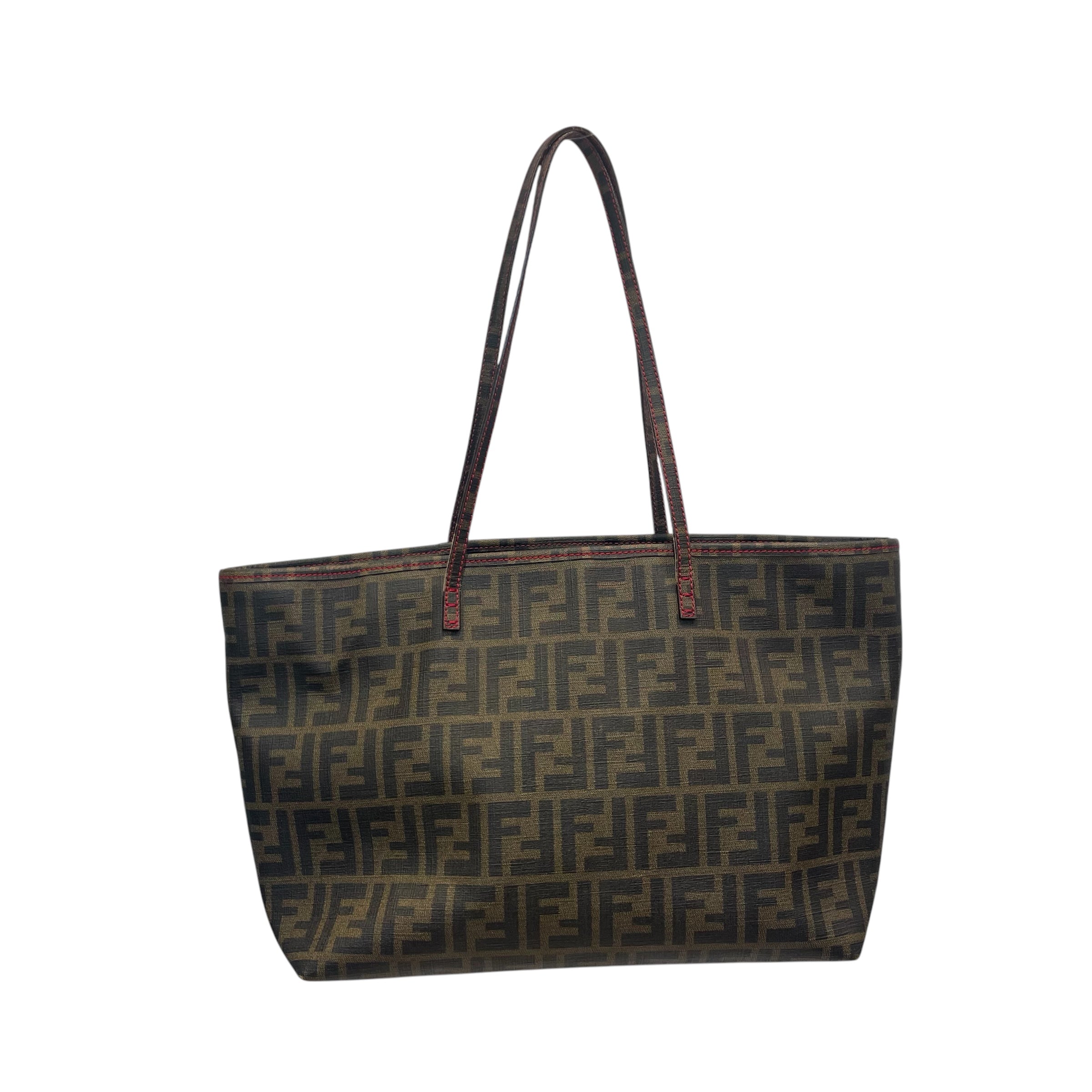 FENDI/Tote Bag/Monogram/BRW/LOGO SHOPPER TOTE view 1