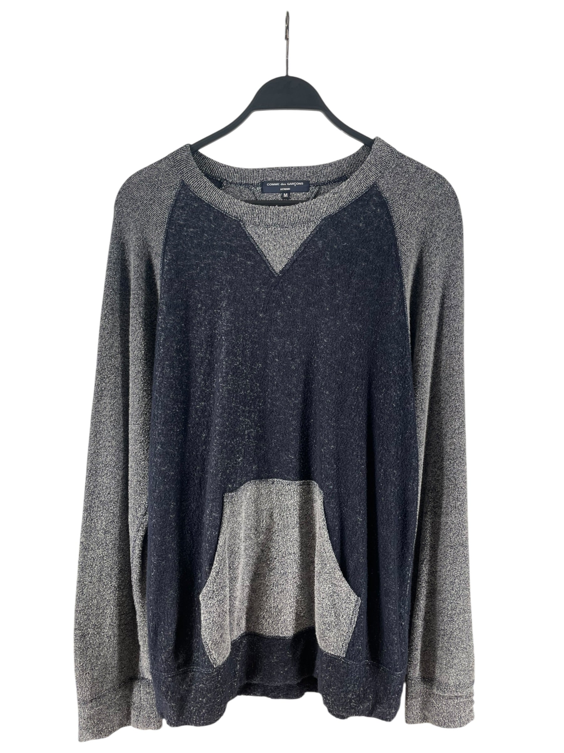 COMME des GARCONS HOMME/Sweatshirt/M/Navy/Cotton/HT-T012 view 1