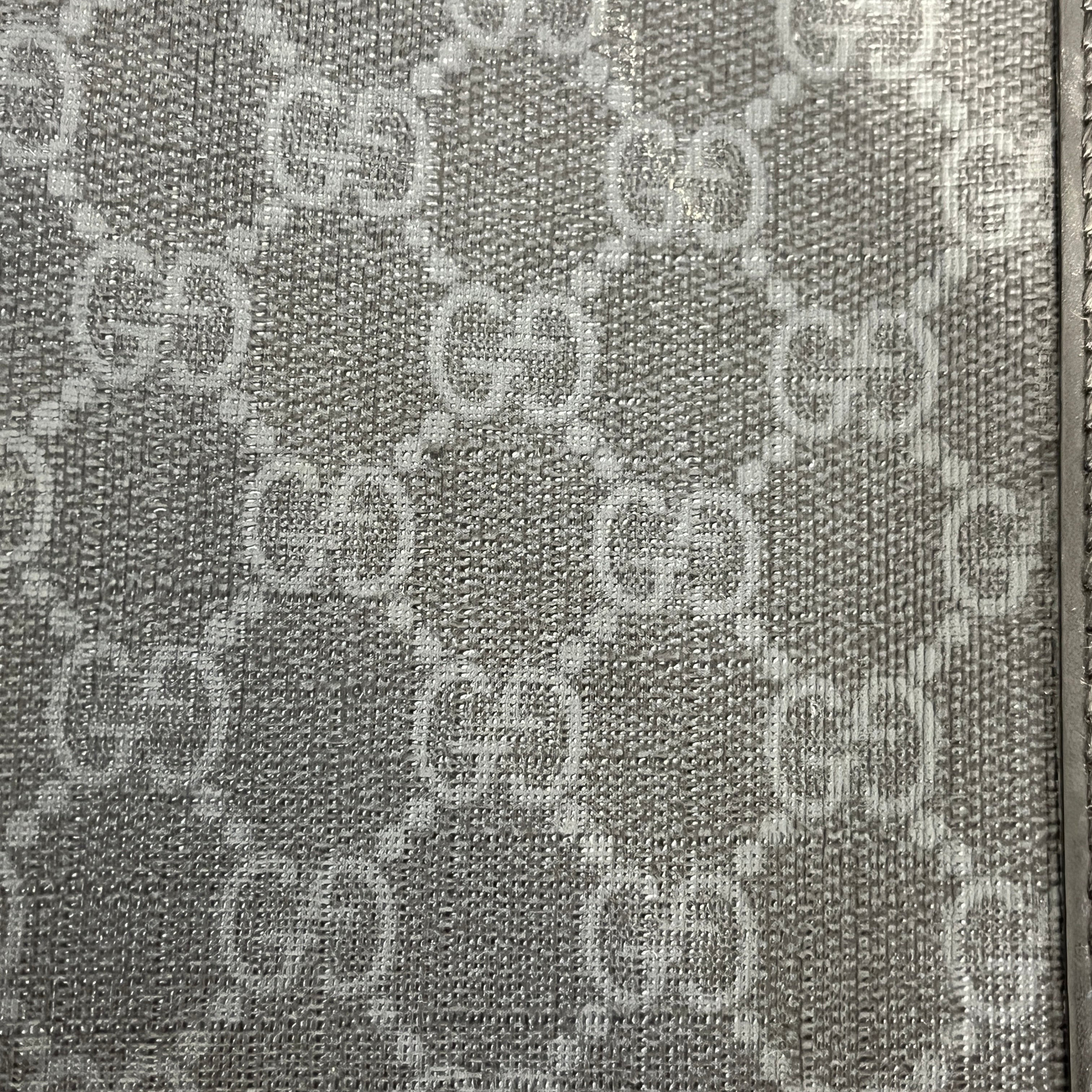 GUCCI/Cross Body Bag/Monogram/Leather/BLK/Web Shoulder Bag view 6