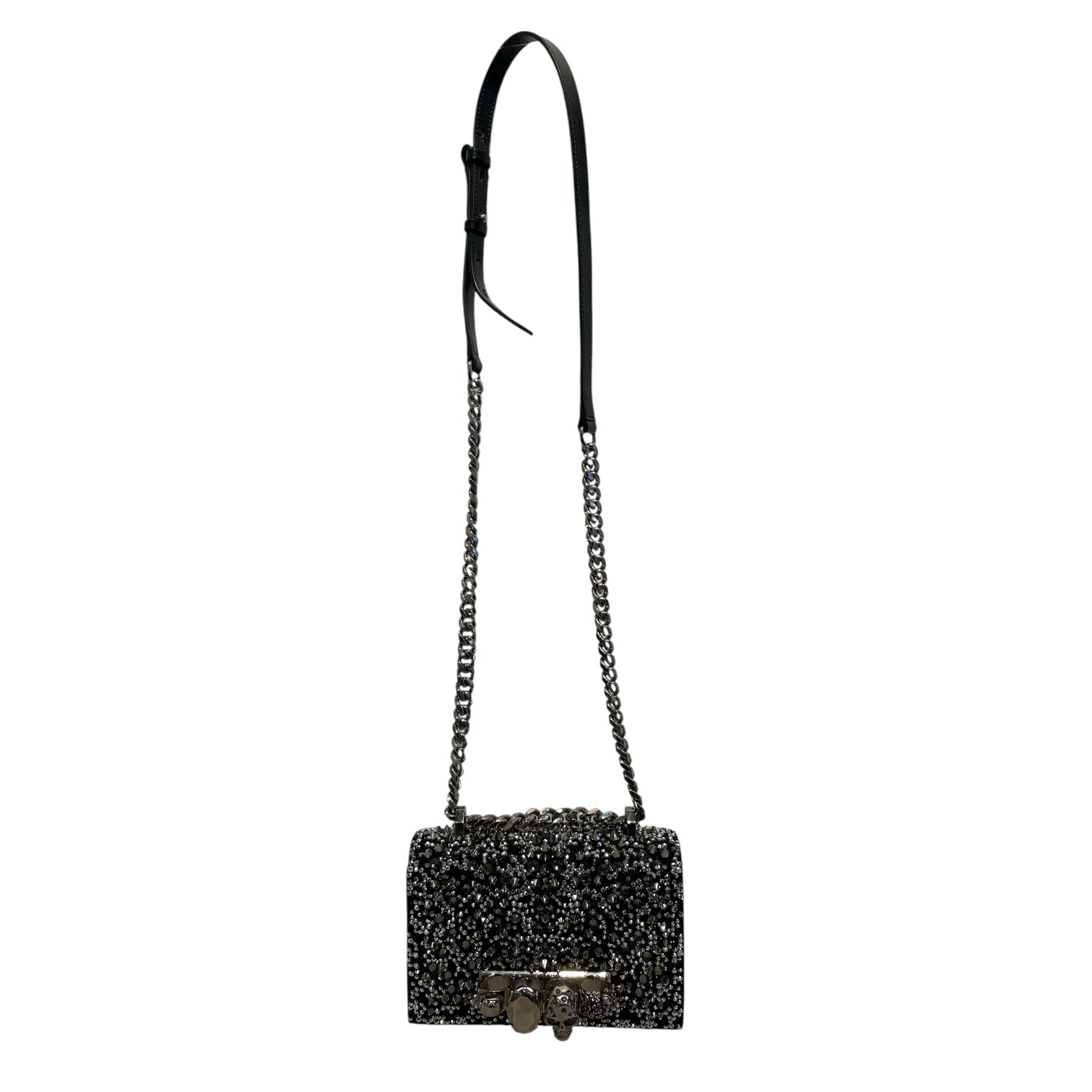 Alexander McQueen/Bag/All Over Print/Leather/BLK/ view 4