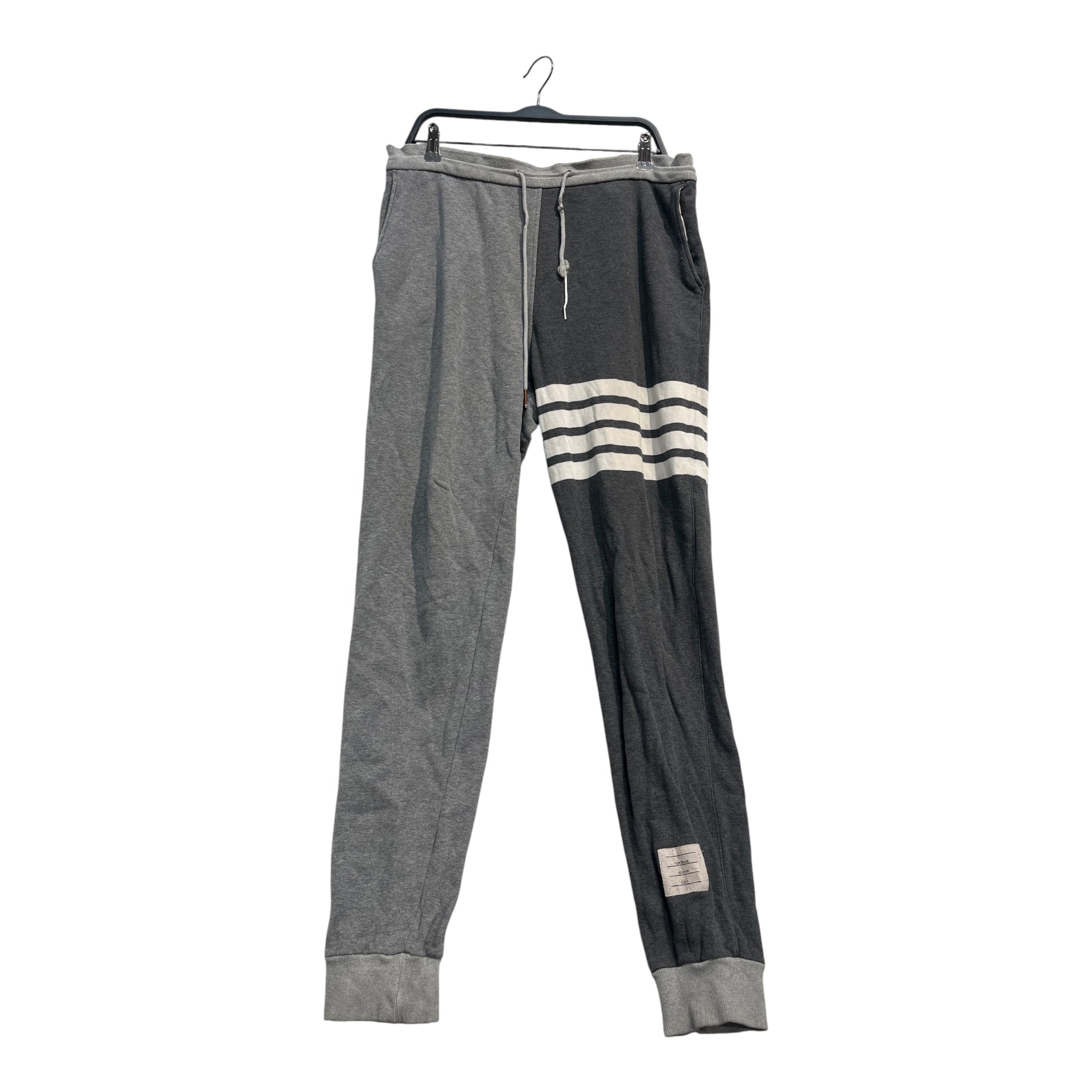 THOM BROWNE. NEW YORK/Pants/4/Cotton/GRY/TWO TONE GRY view 1