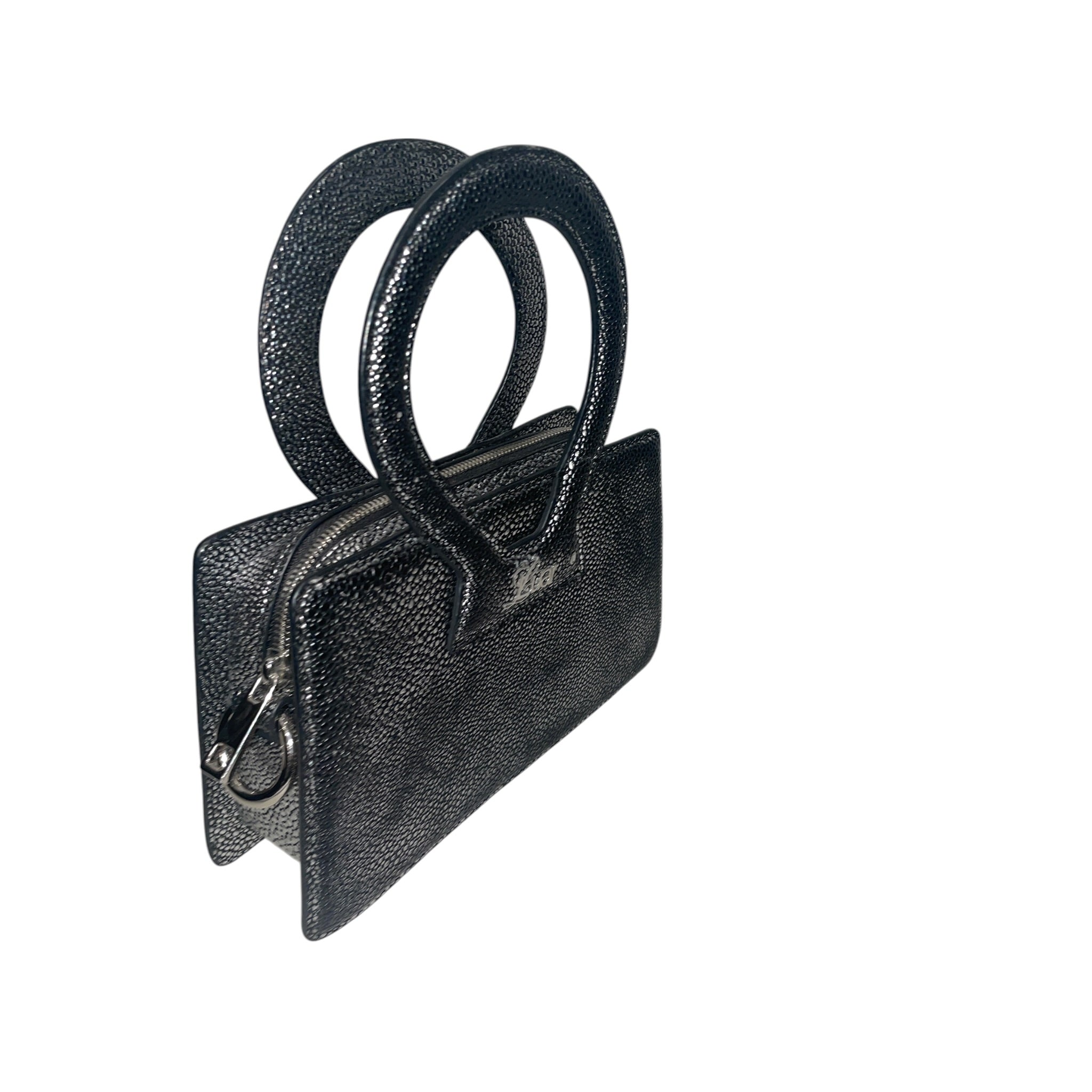 luar/Cross Body Bag/Leather/SLV/BUBBLE MINI TOTE view 6