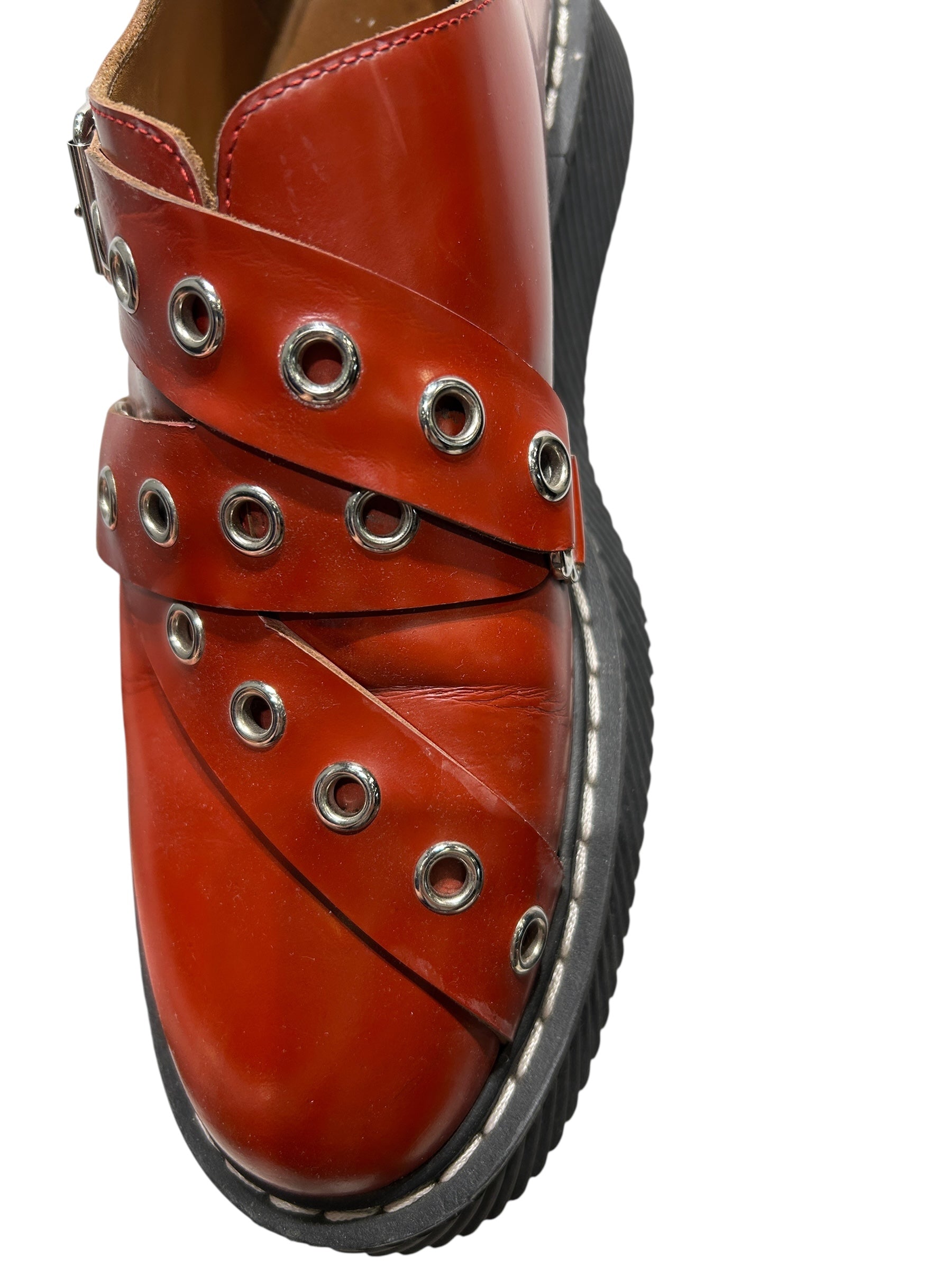 JIL SANDER/Dress Shoes/EU 42/Leather/RED/ view 5