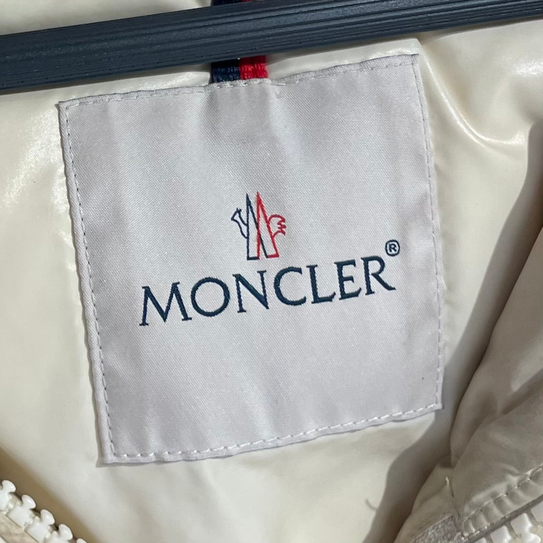 MONCLER/Coat/3/Polyester/CRM/CREAM MONCLER PUFFER view 3