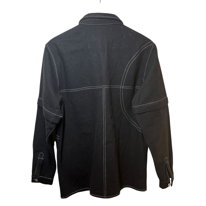 TOMBOGO/Jacket/M/Cotton/BLK/Convertible Chore JKT