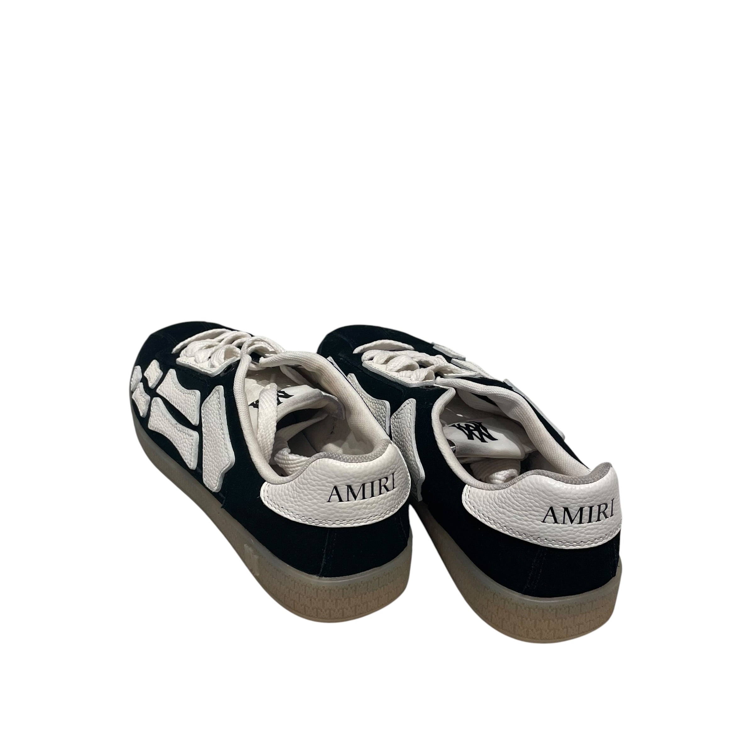 AMIRI/Low-Sneakers/US 9/Cotton/BLK/Pacific Bones Sneaker view 1