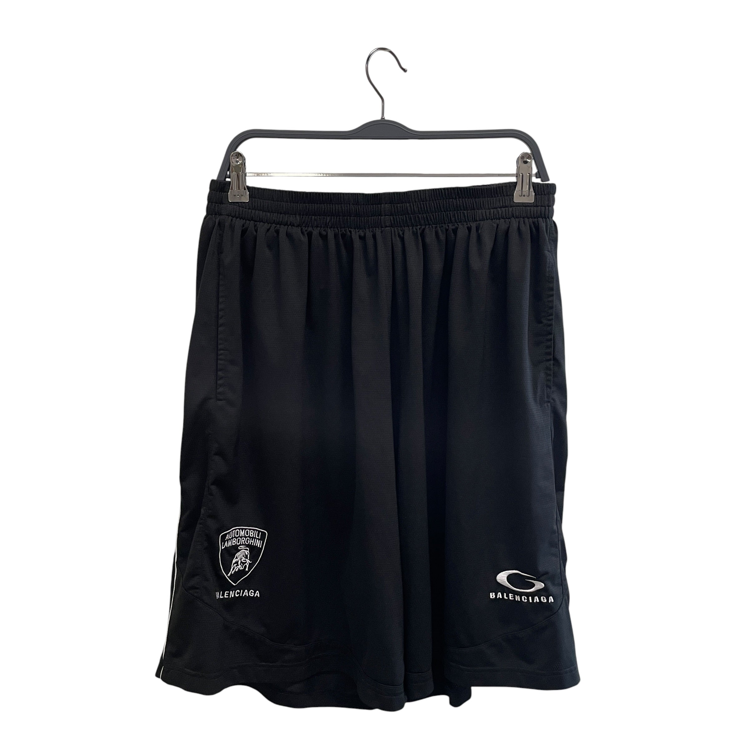 BALENCIAGA/Shorts/XL/Cotton/BLK/LAMBO/BASKETBALL SHORT view 1