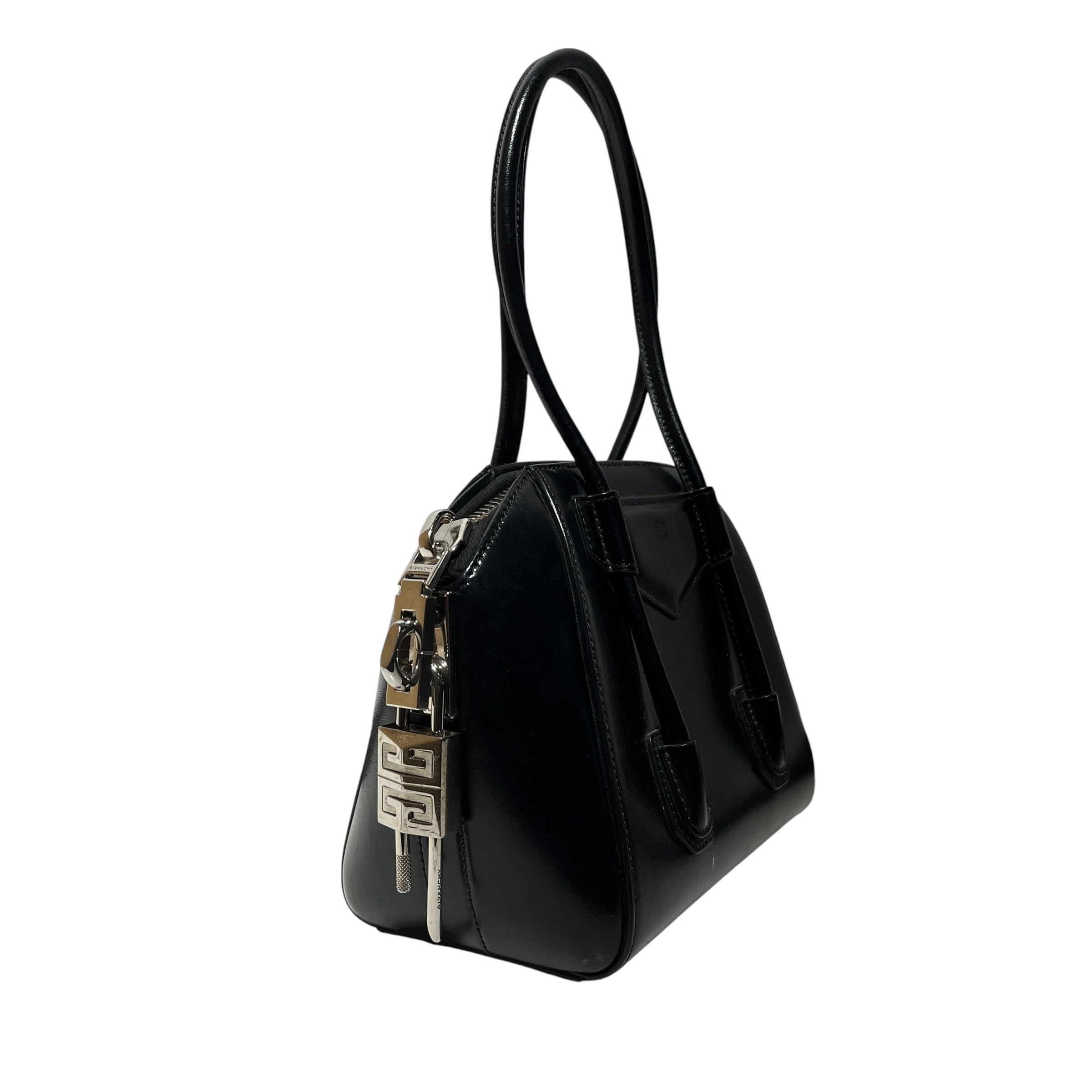 GIVENCHY/Bag/S/Leather/BLK/LOCK view 3