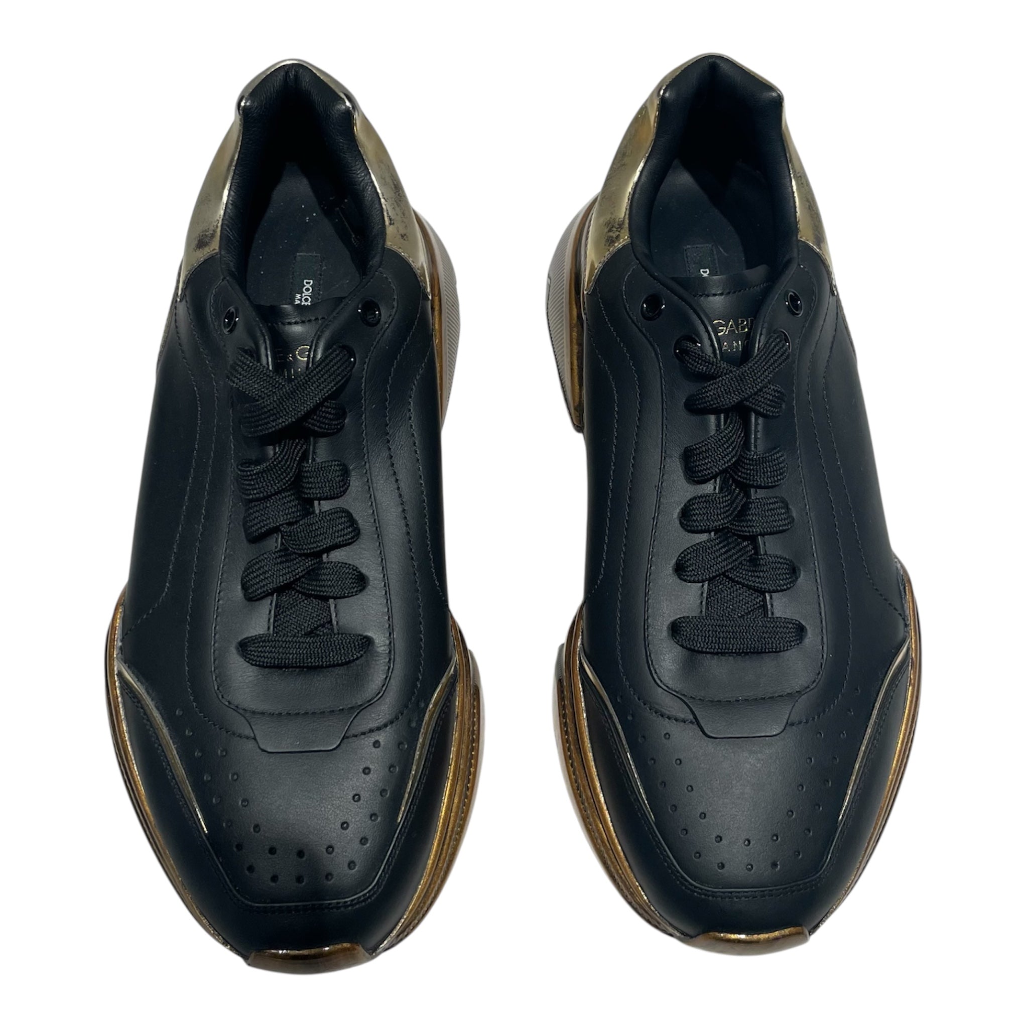 DOLCE&GABBANA/Low-Sneakers/US 9/Leather/BLK/Dolce & Gabana Daymaster view 6