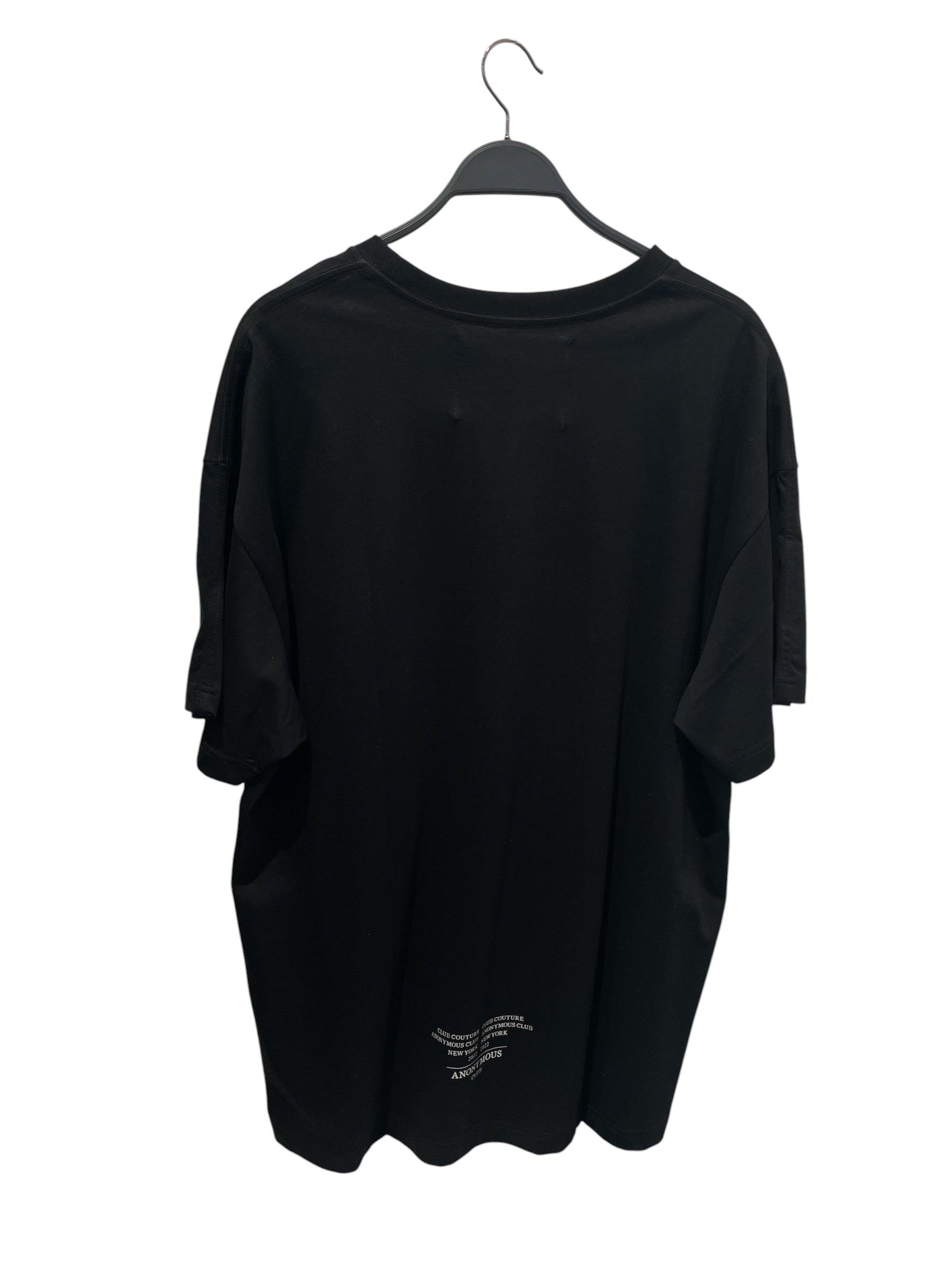 ANONYMOUS CLUB/T-Shirt/M/Cotton/BLK/club couture view 2