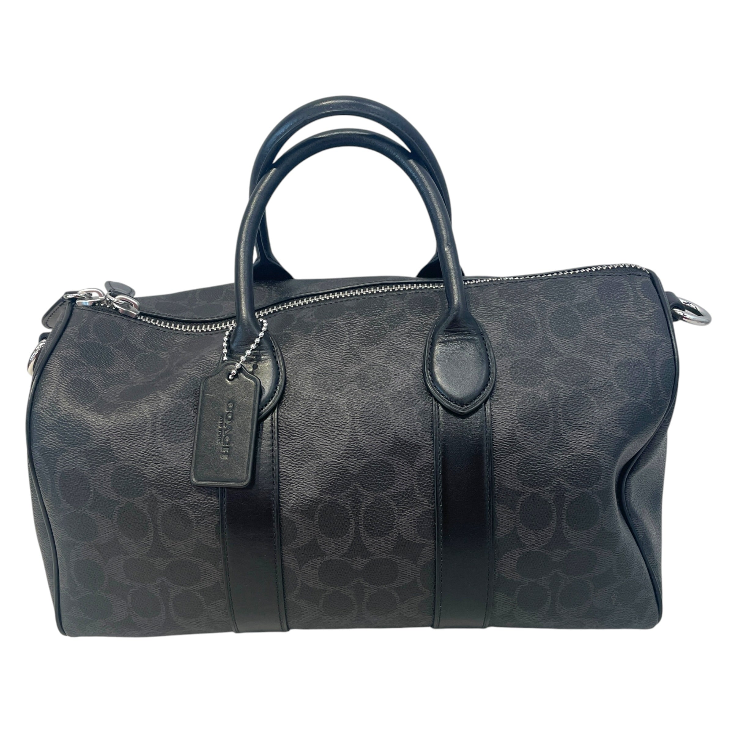 COACH/Tote Bag/Monogram/Leather/GRY/Compas 35 view 1