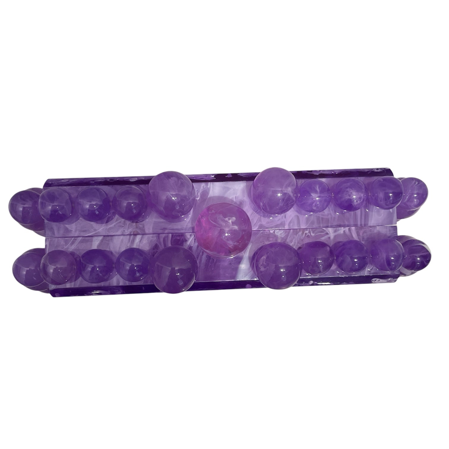 cult gaia/Clutch Bag/All Over Print/PPL/Lavender EOS Clutch view 3