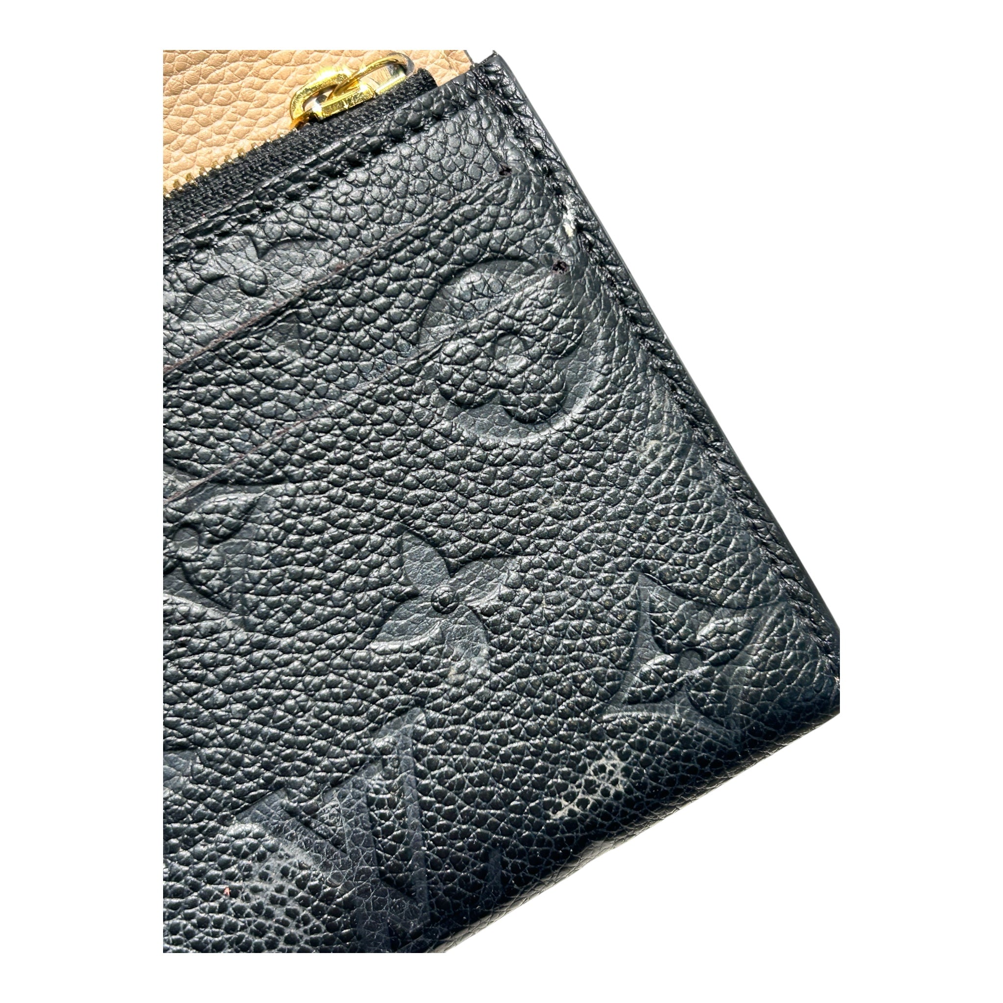 LOUIS VUITTON/Long Wallet/Monogram/Leather/BLK/ view 5