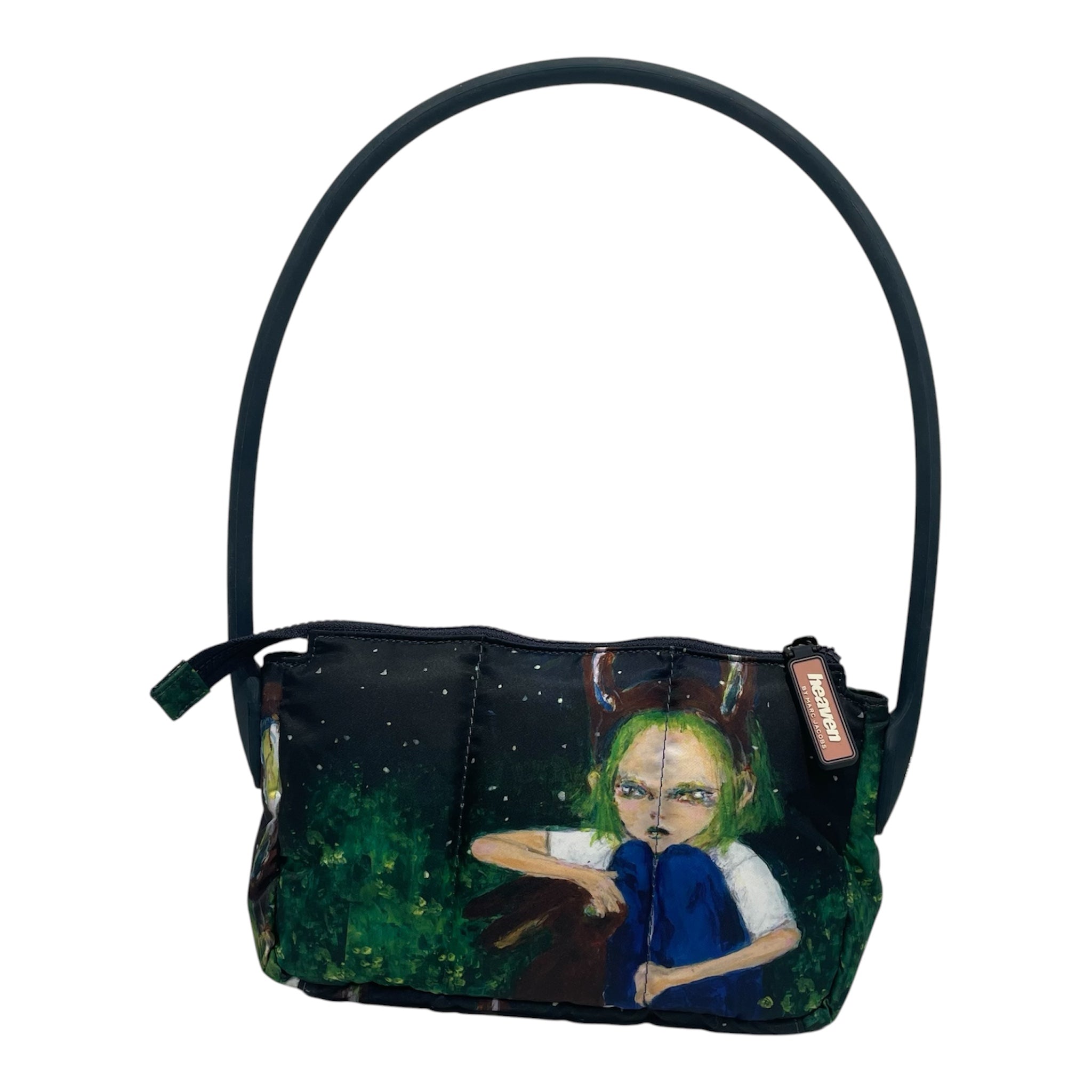 Heaven By Marc Jacobs/Bag/All Over Print/Nylon/BLK/girl and bunny view 2