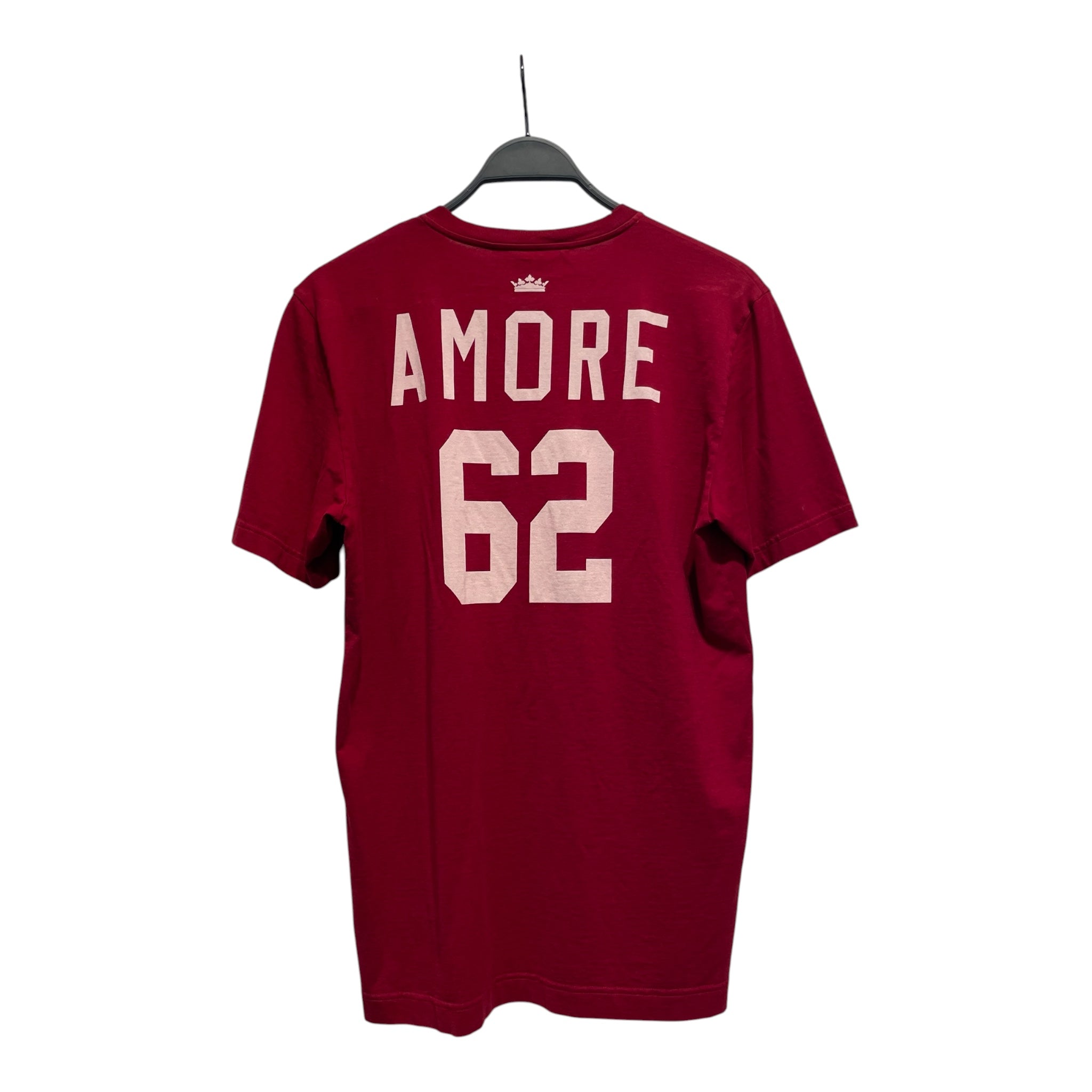 DOLCE&GABBANA/T-Shirt/52/Cotton/BRD/Graphic/amore view 2