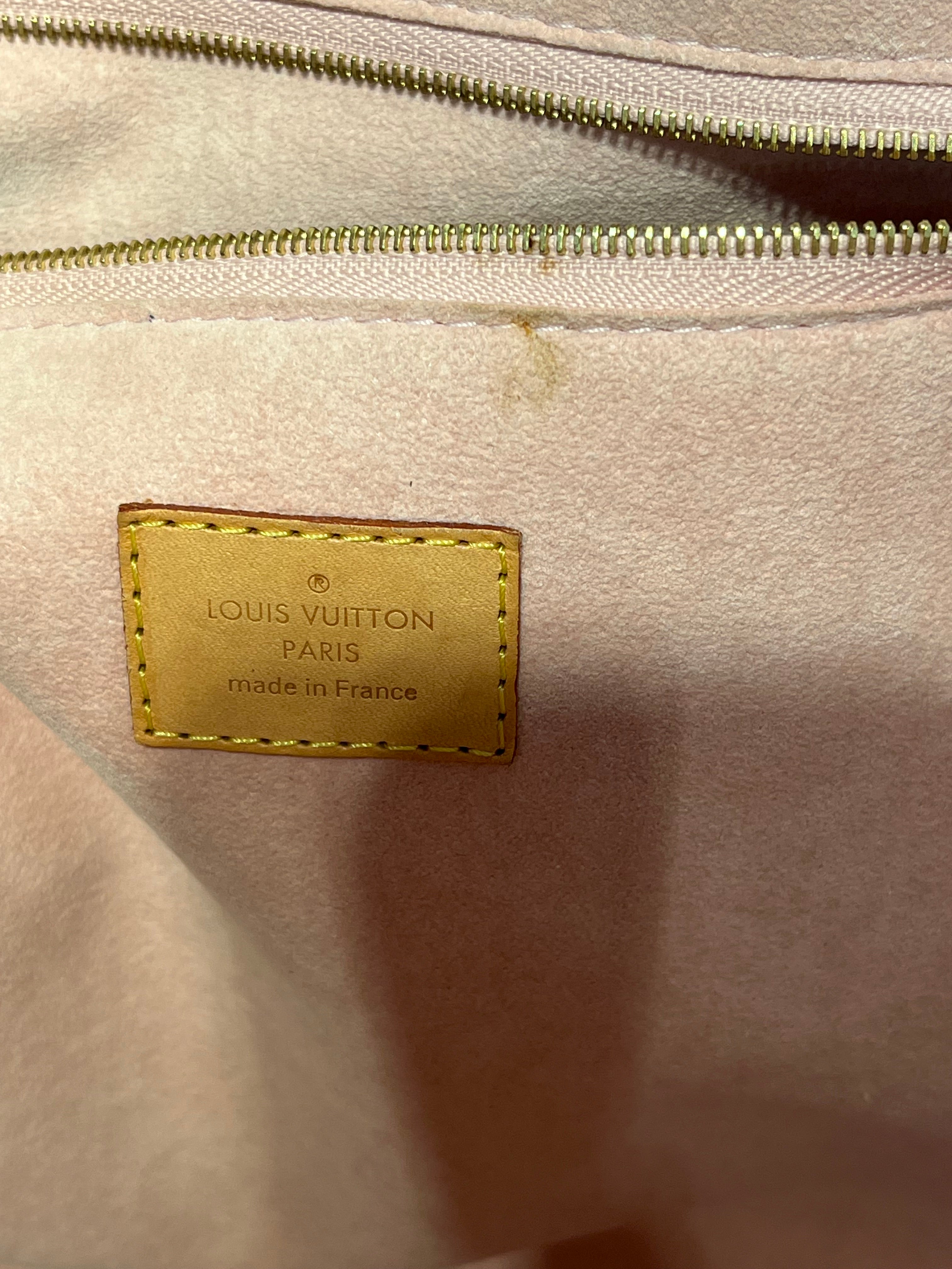 LOUIS VUITTON/Hand Bag/Leather/WHT/Damier Azur Propriano view 7