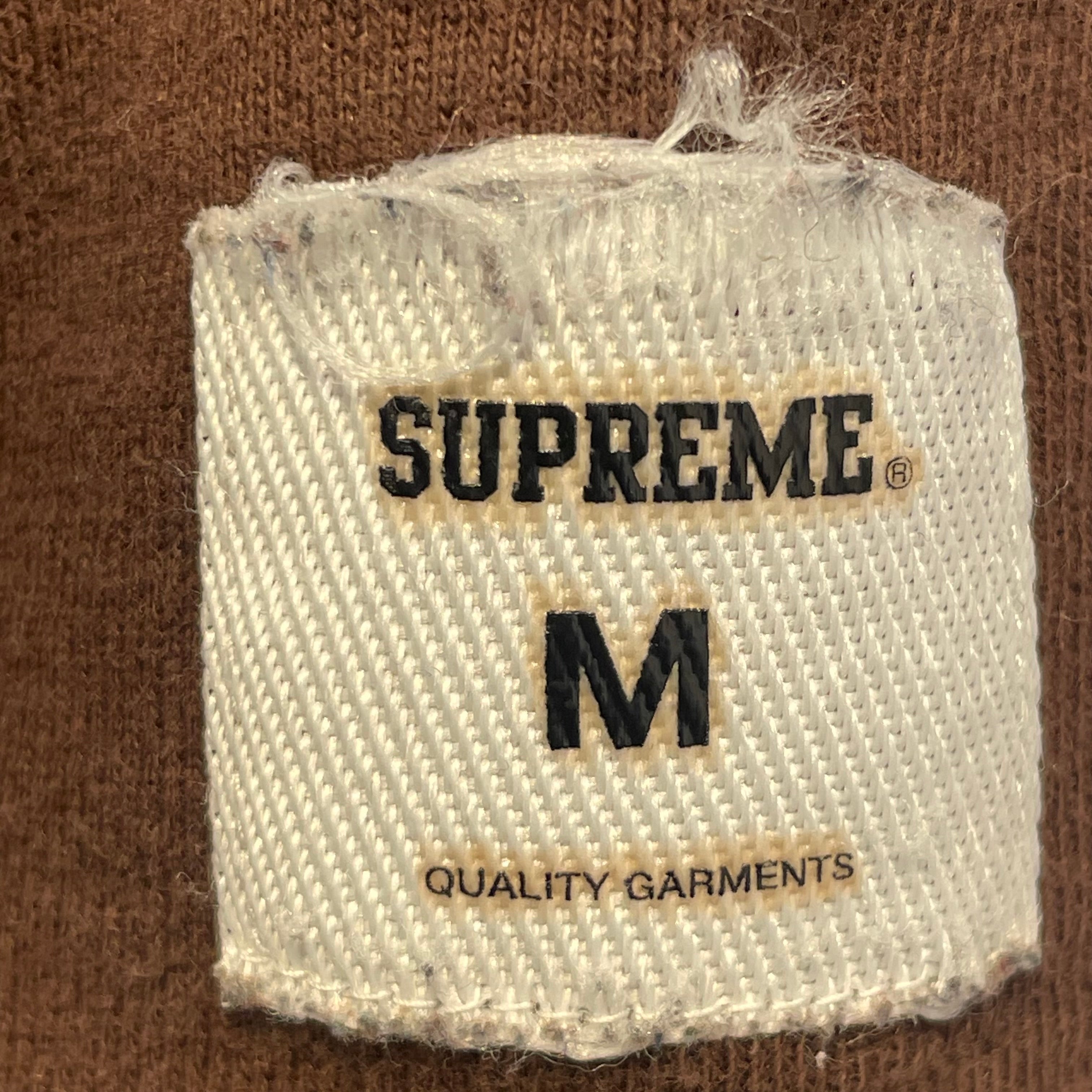 Supreme/LS T-Shirt/M/Cotton/BRW/THISTLE 2016 view 4