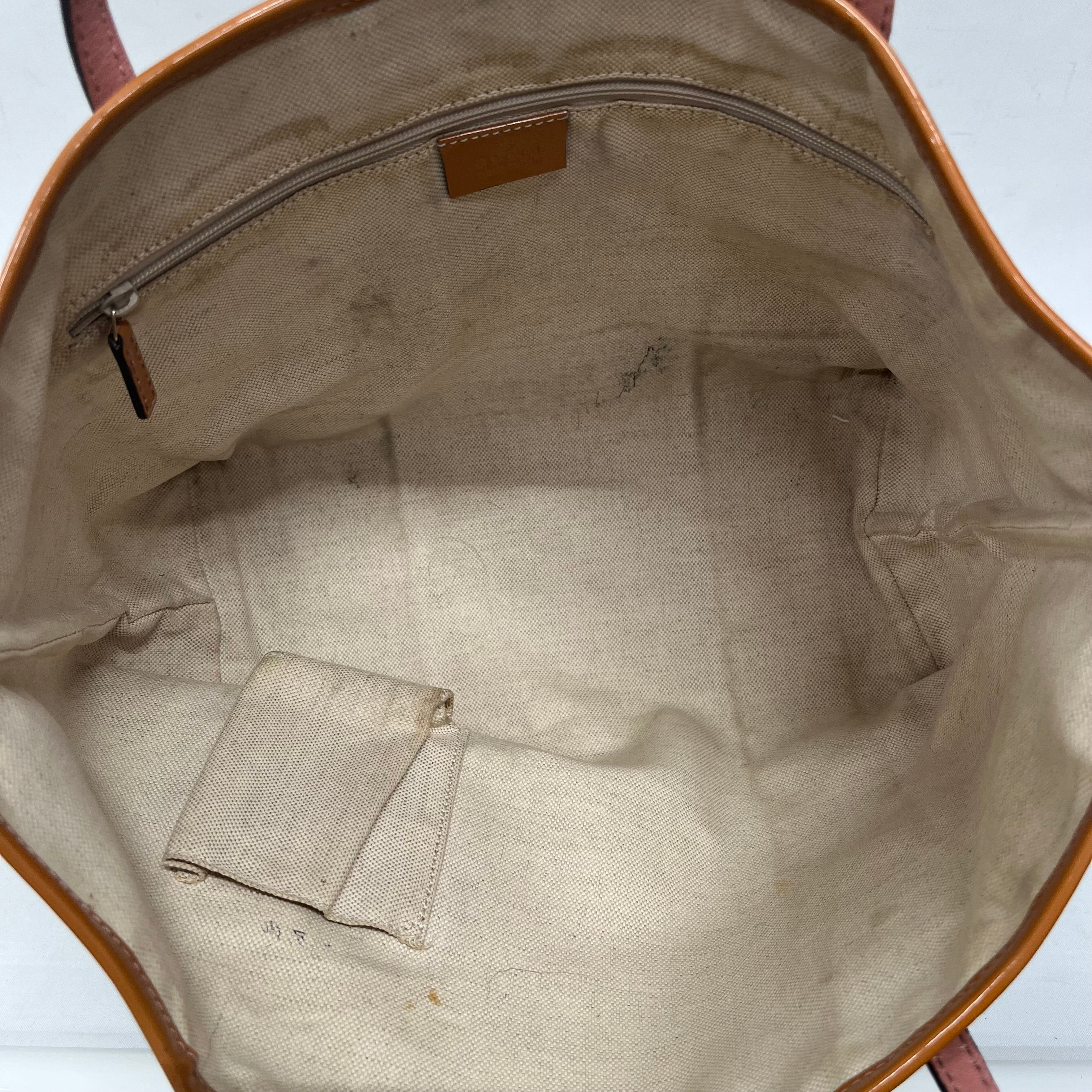 GUCCI/Tote Bag/Monogram/BRW/GG Canvas Jolie view 4