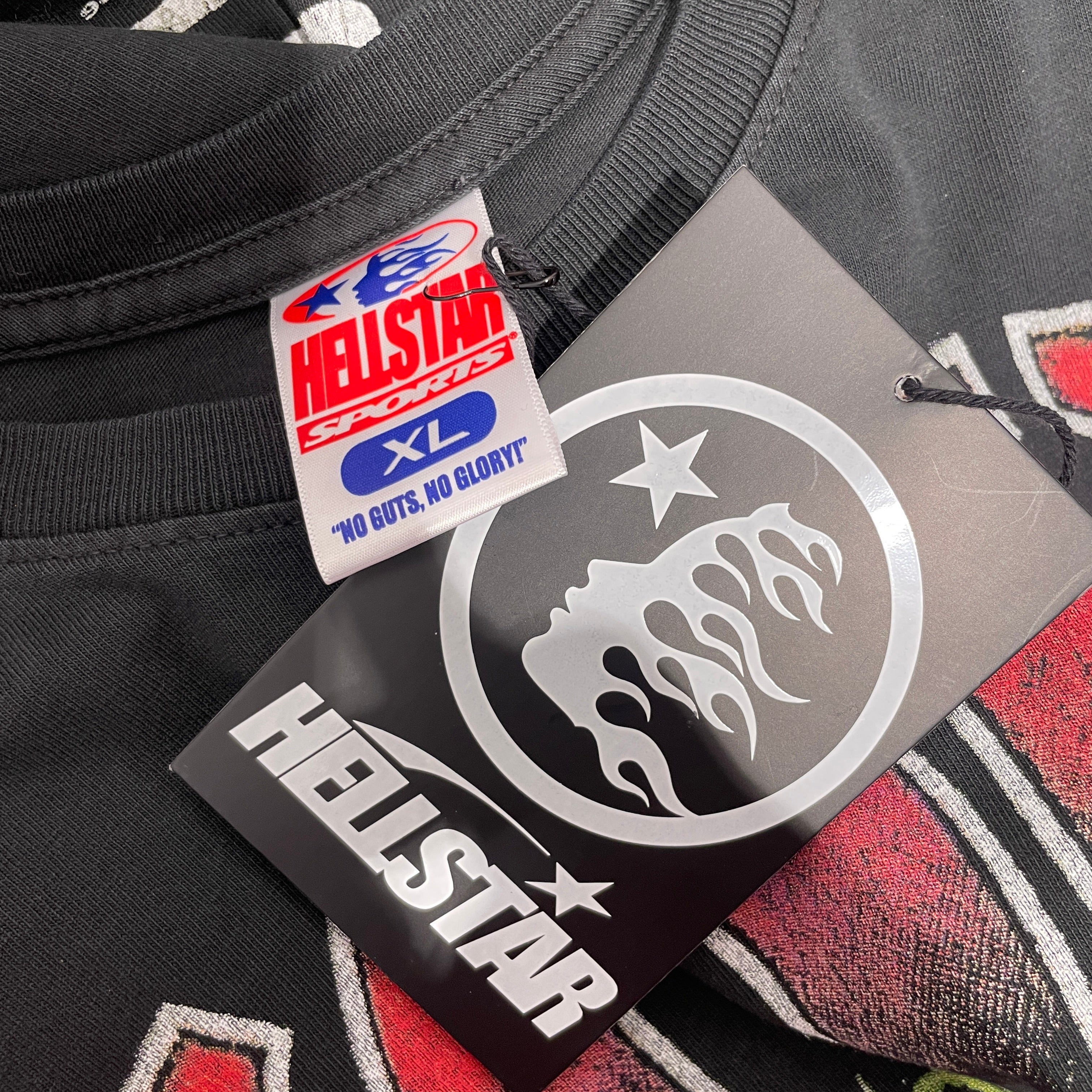 HELLSTAR/T-Shirt/XL/Cotton/BLK/Graphic/2 Holy Lambs view 3