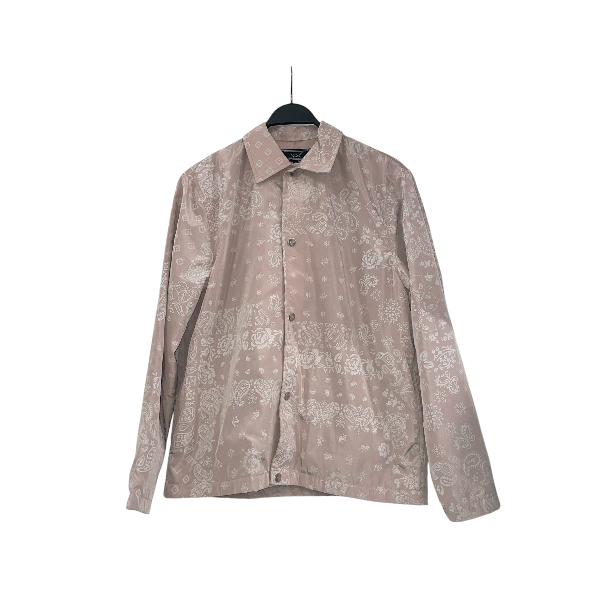 KITH/Blouson/XS/Nylon/PNK/BANDANA NYLON JACKET view 1