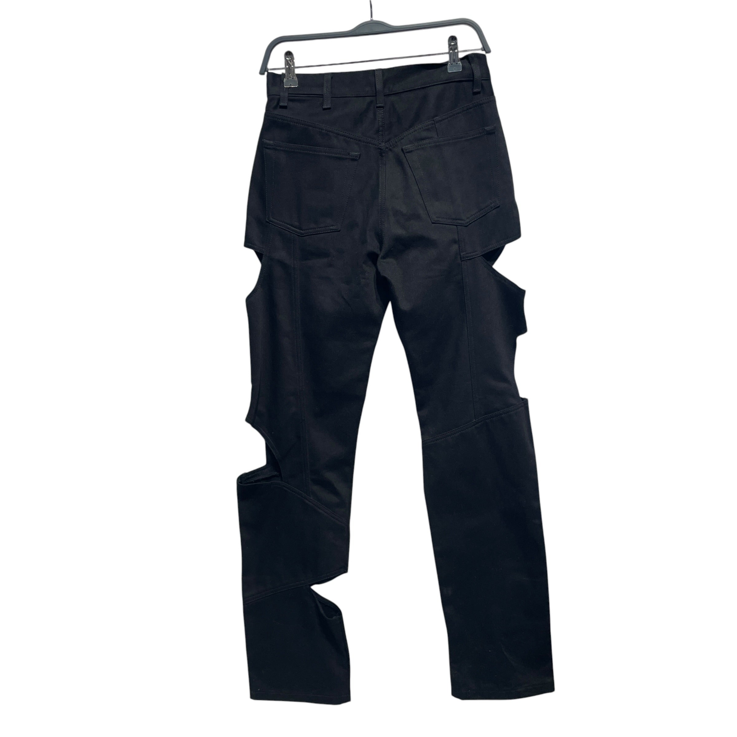 HELIOT EMIL/Bottoms/36/Denim/BLK/CUT OUT SIDES view 2
