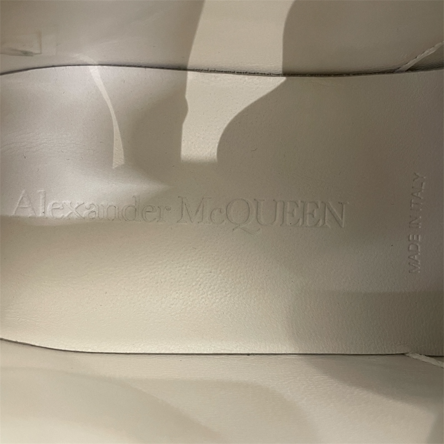 Alexander McQueen/Low-Sneakers/EU 38/Leather/WHT/ view 3