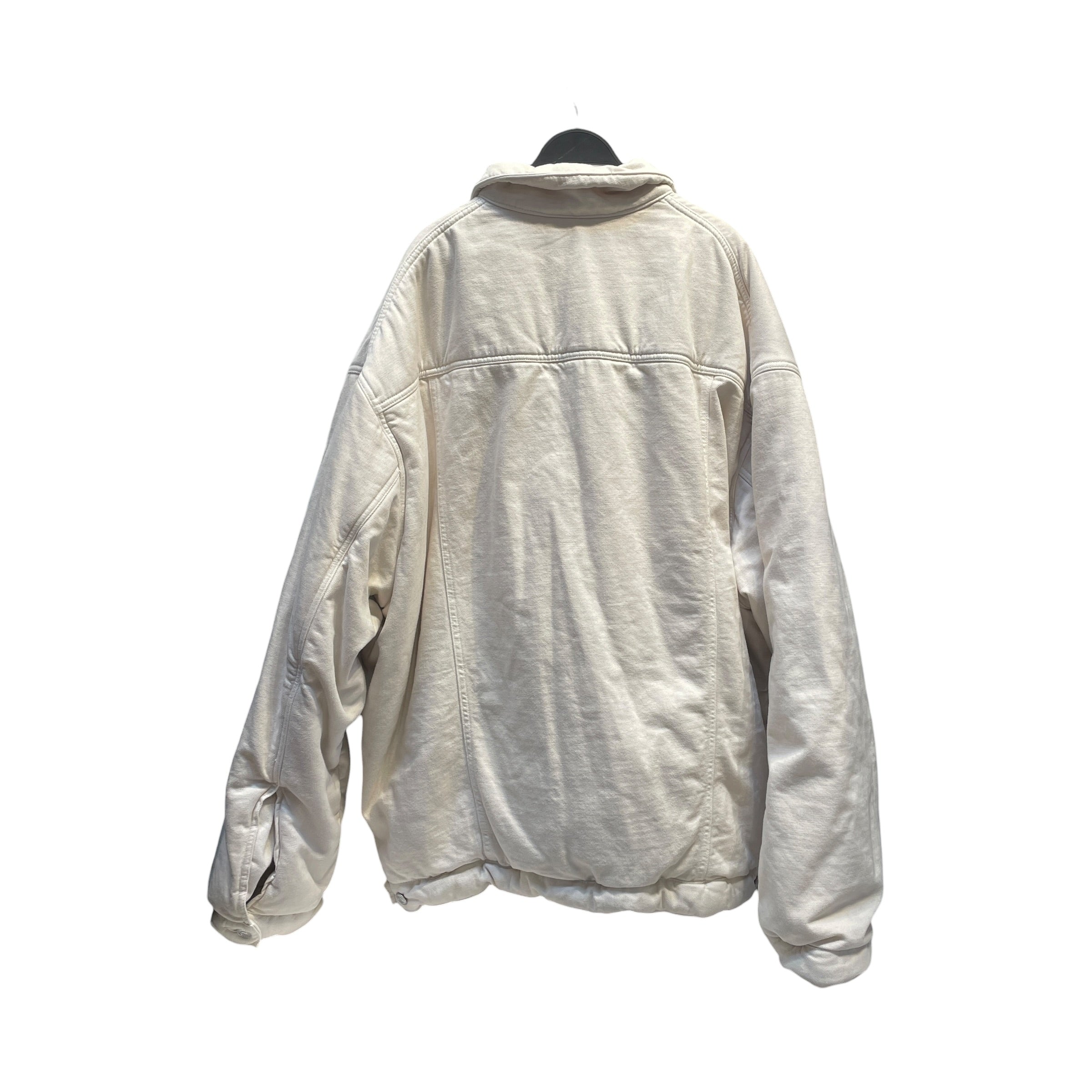 BALENCIAGA/Denim Jkt/50/Denim/WHT/Padded Denim Jacket view 2