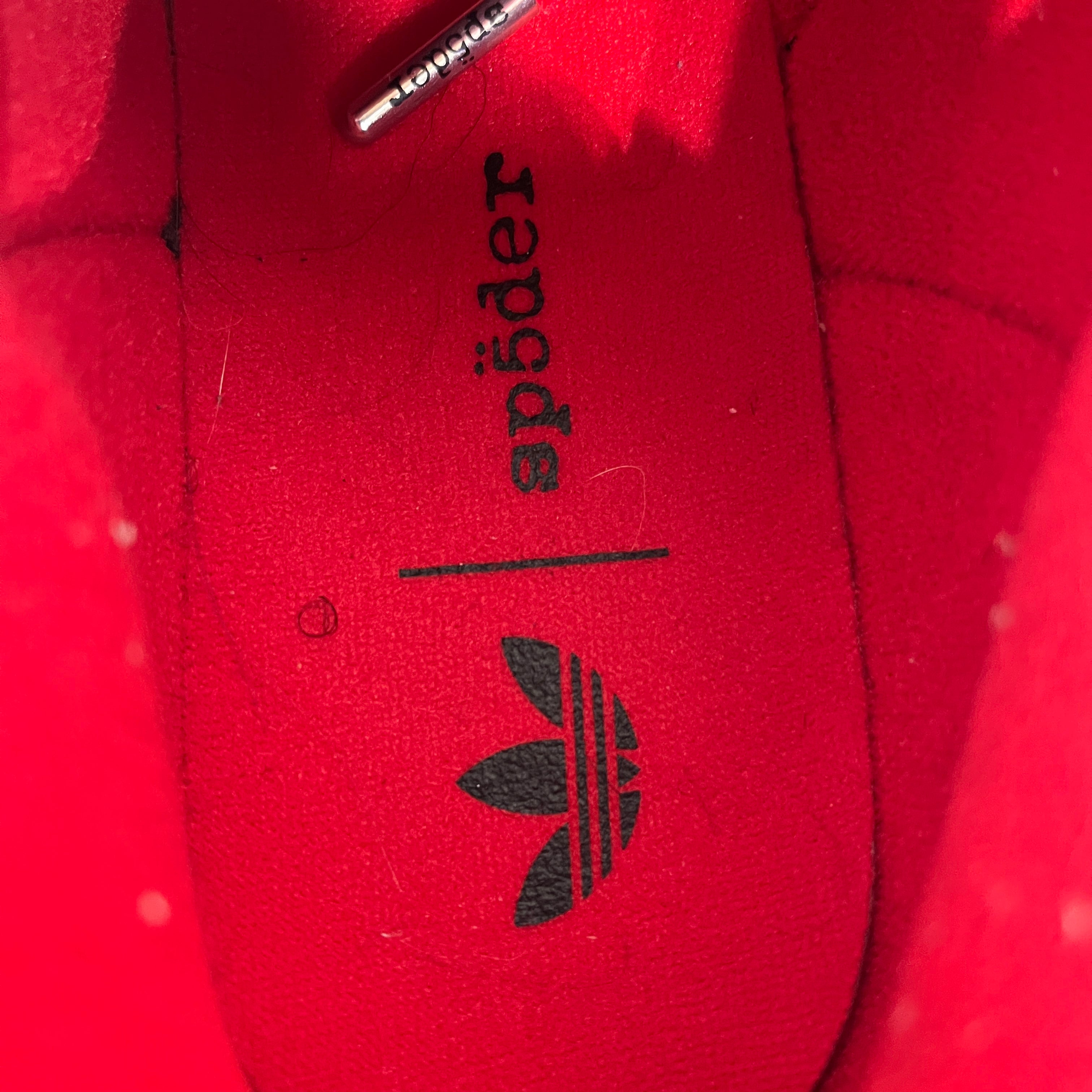 adidas/Low-Sneakers/US 10.5/Leather/RED/Sp5der Superstar view 3