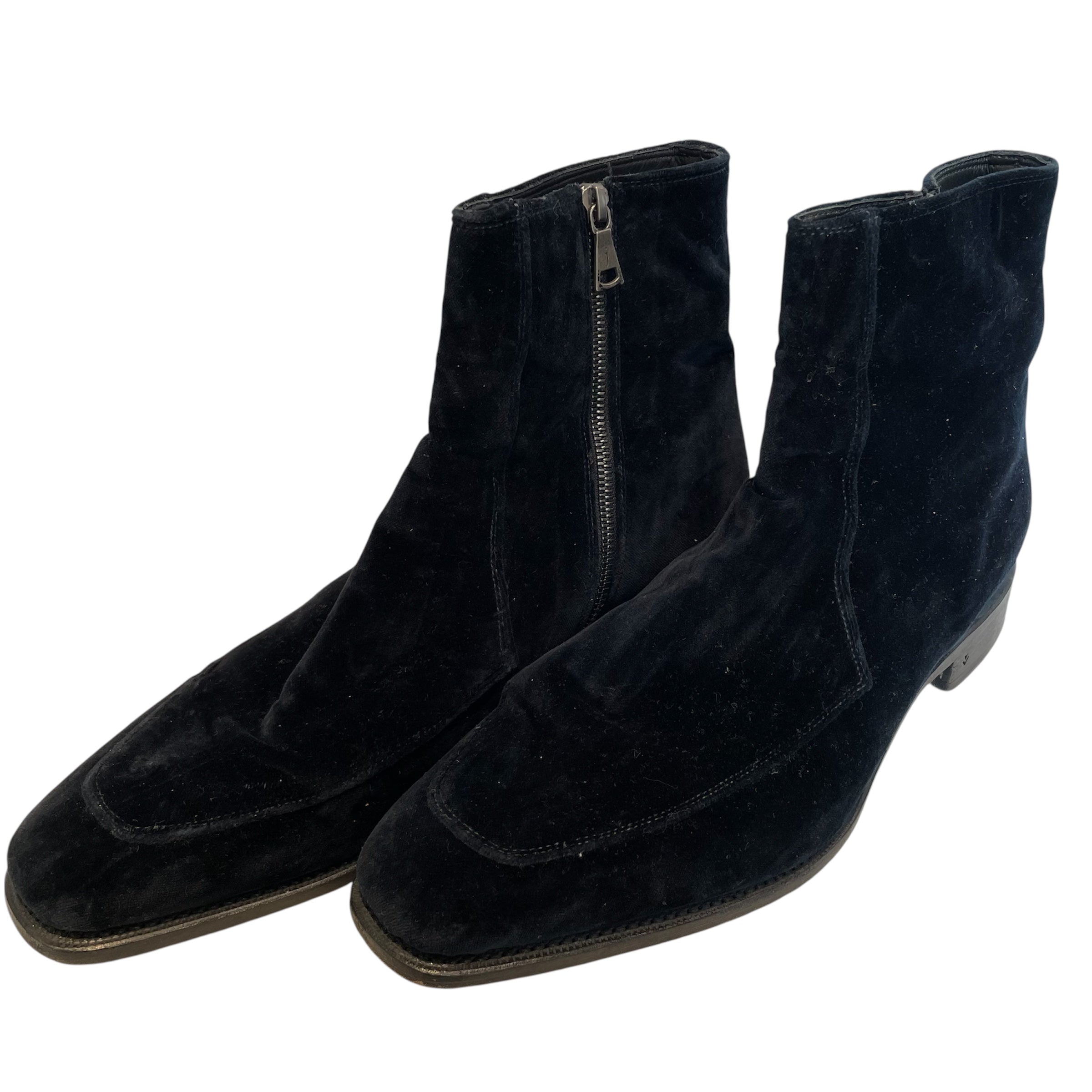 john varvatos/Chelsea Boots/US 12/Suede/NVY/JV SUEDE CHELSEA BOOT view 3