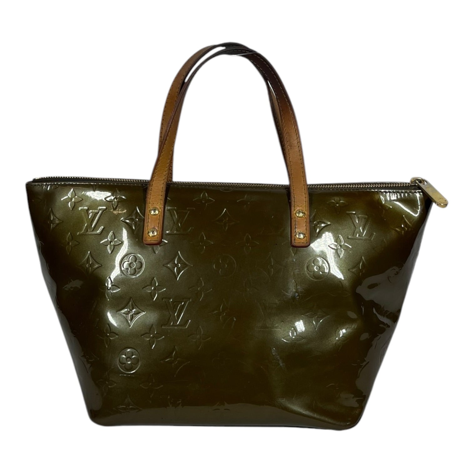 LOUIS VUITTON/Hand Bag/Leather/BRW/VERNIS BELLEVUE view 2