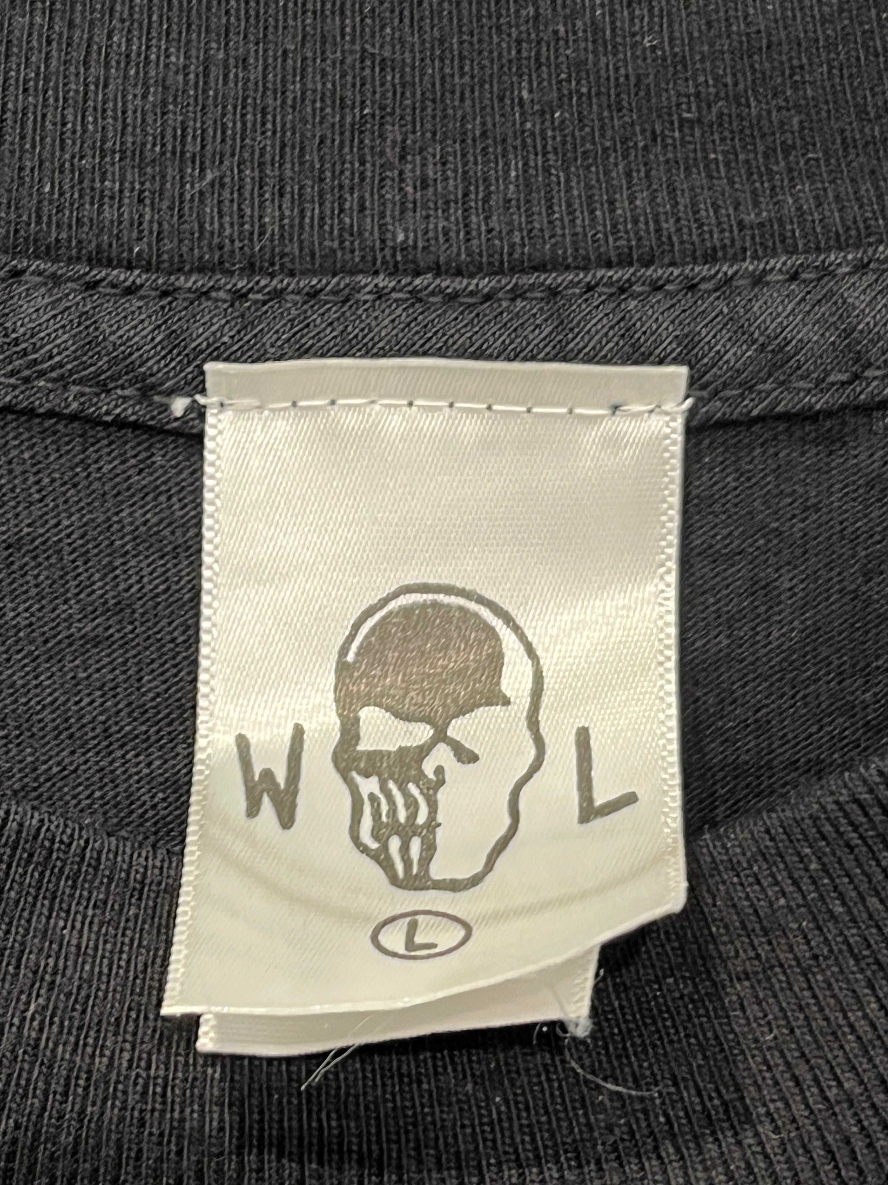 WARREN LOTAS/T-Shirt/L/Cotton/BLK/High Neck/Graphic/RN15532I8 grim reaper tee view 3