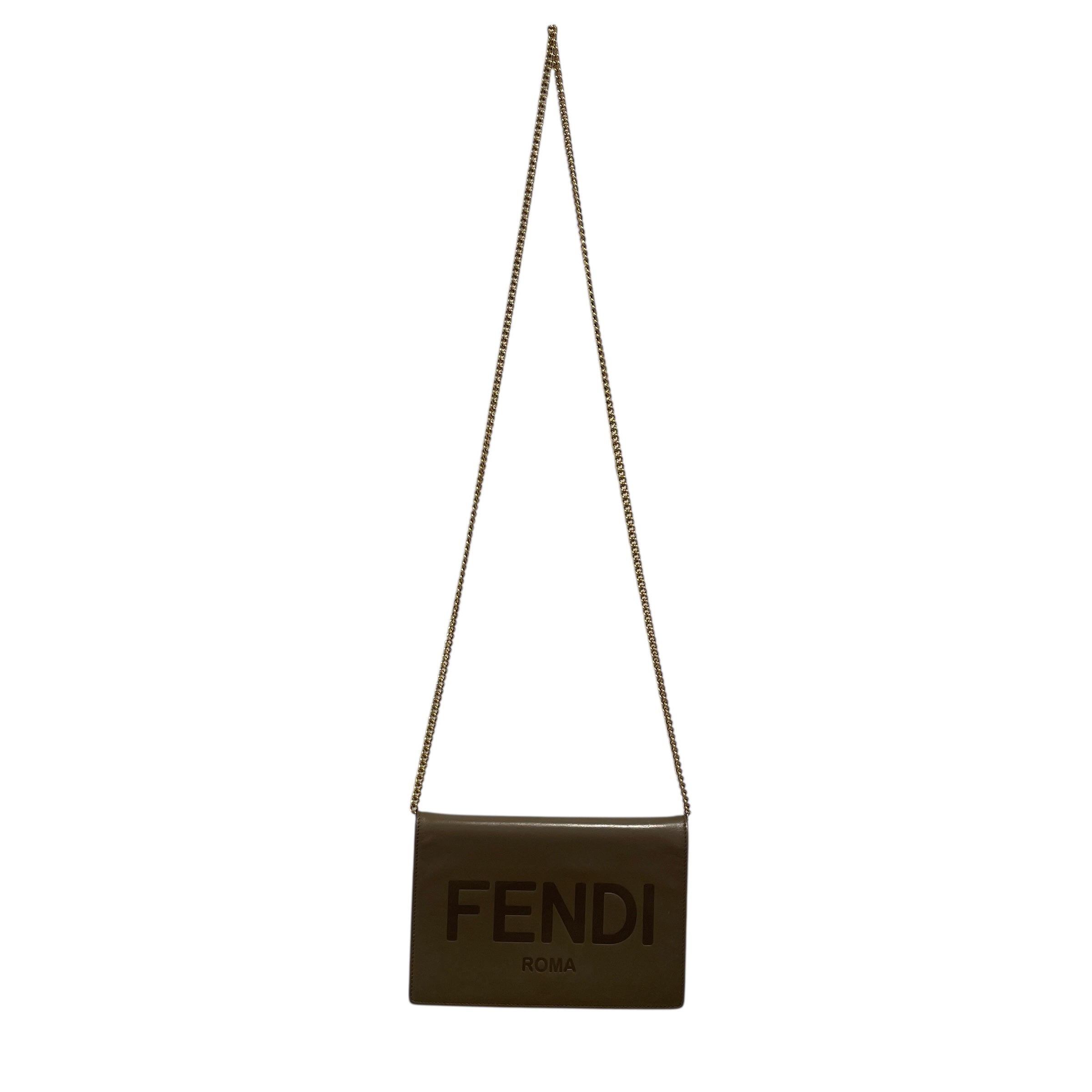 FENDI/Cross Body Bag/Leather/KHK/OBS006AAYZ2193260 view 1