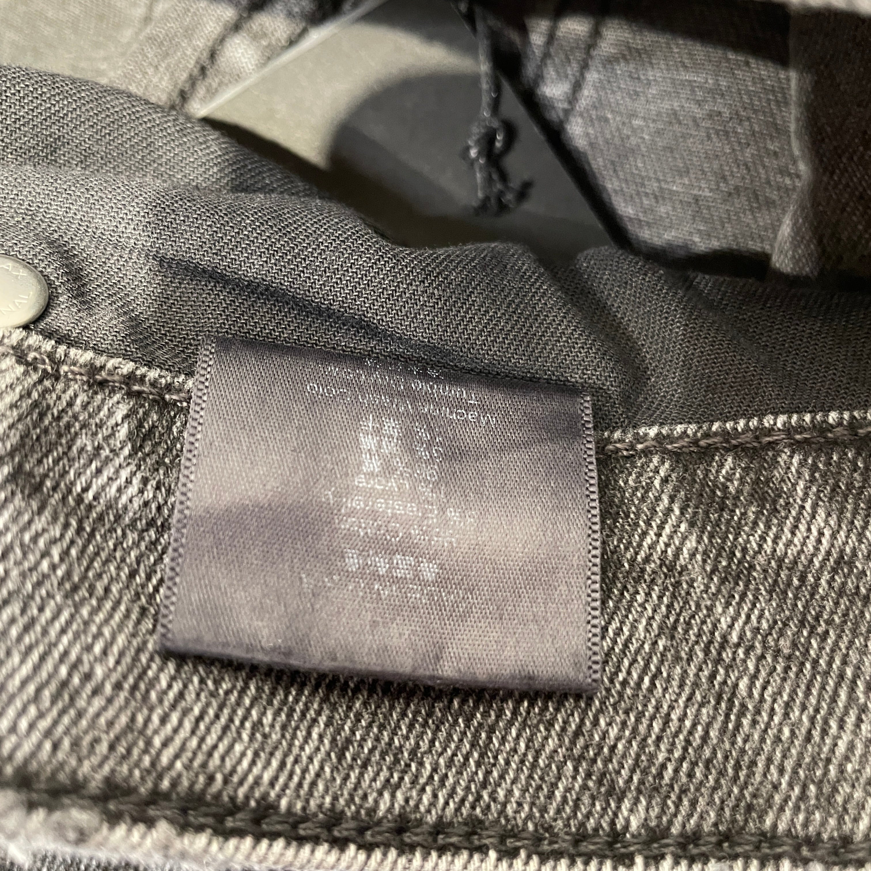 RHUDE/Skinny Pants/28/Denim/GRY/ view 4