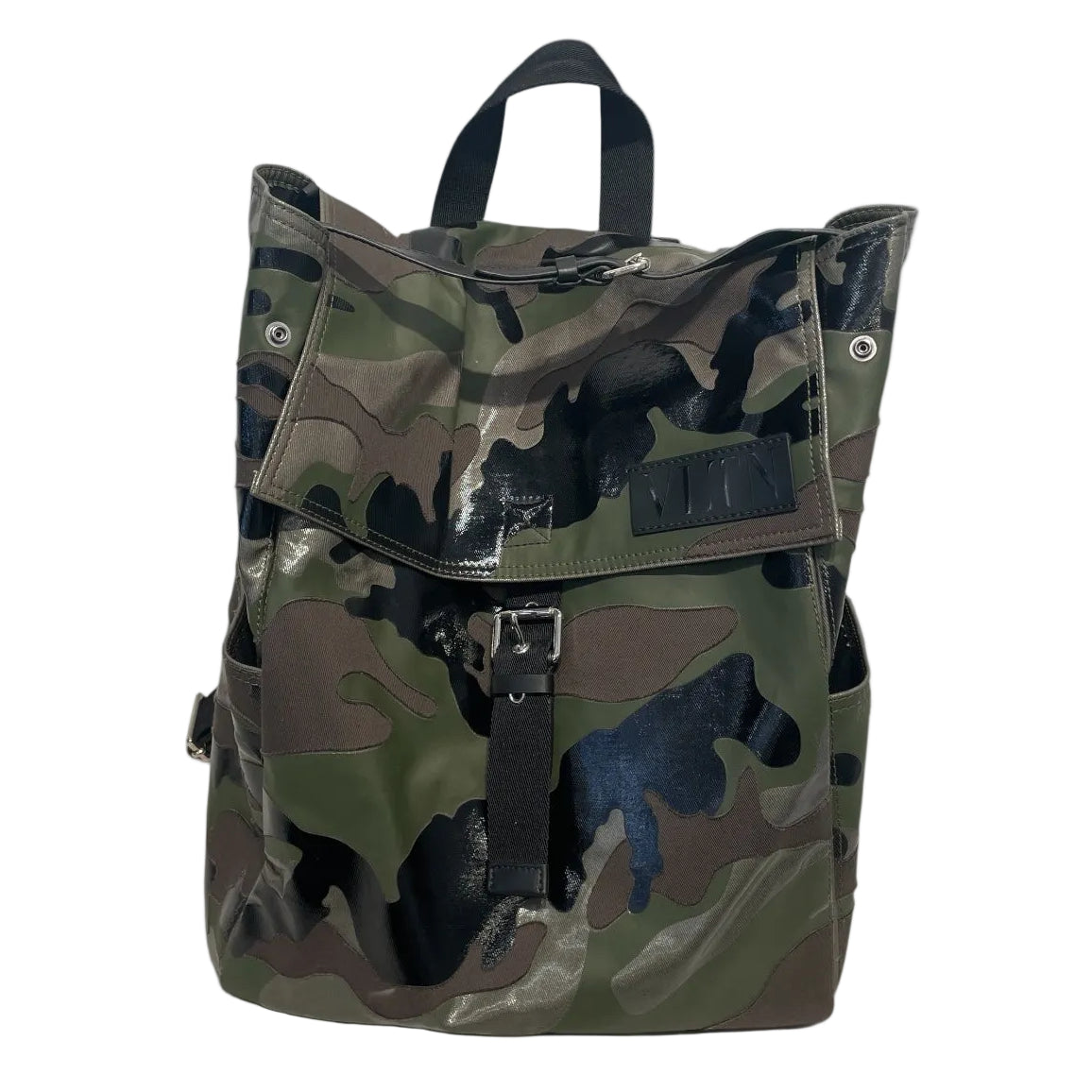 VALENTINO/Backpack/Camouflage/Leather/GRN/ view 1