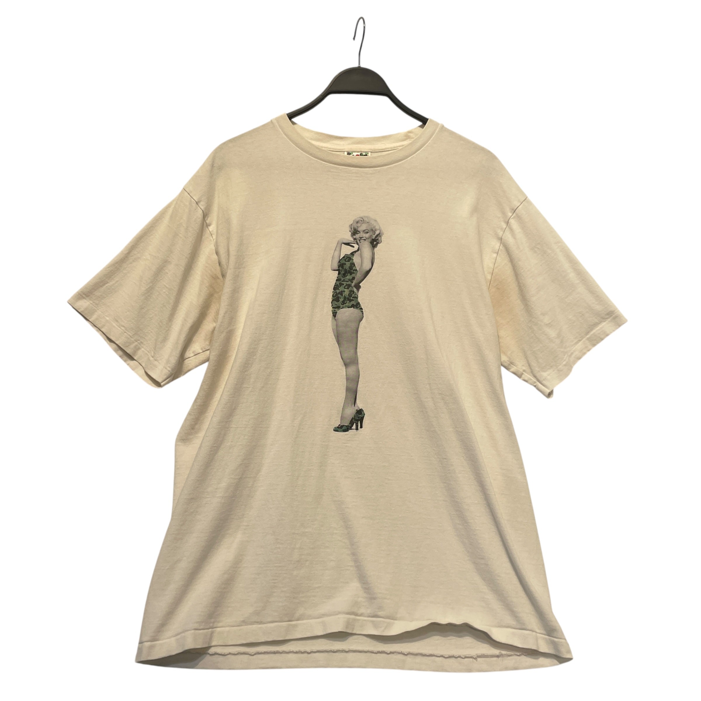 A BATHING APE/T-Shirt/XXL/Cotton/WHT/Graphic/Marilyn Monroe 2020 T-shirt view 1