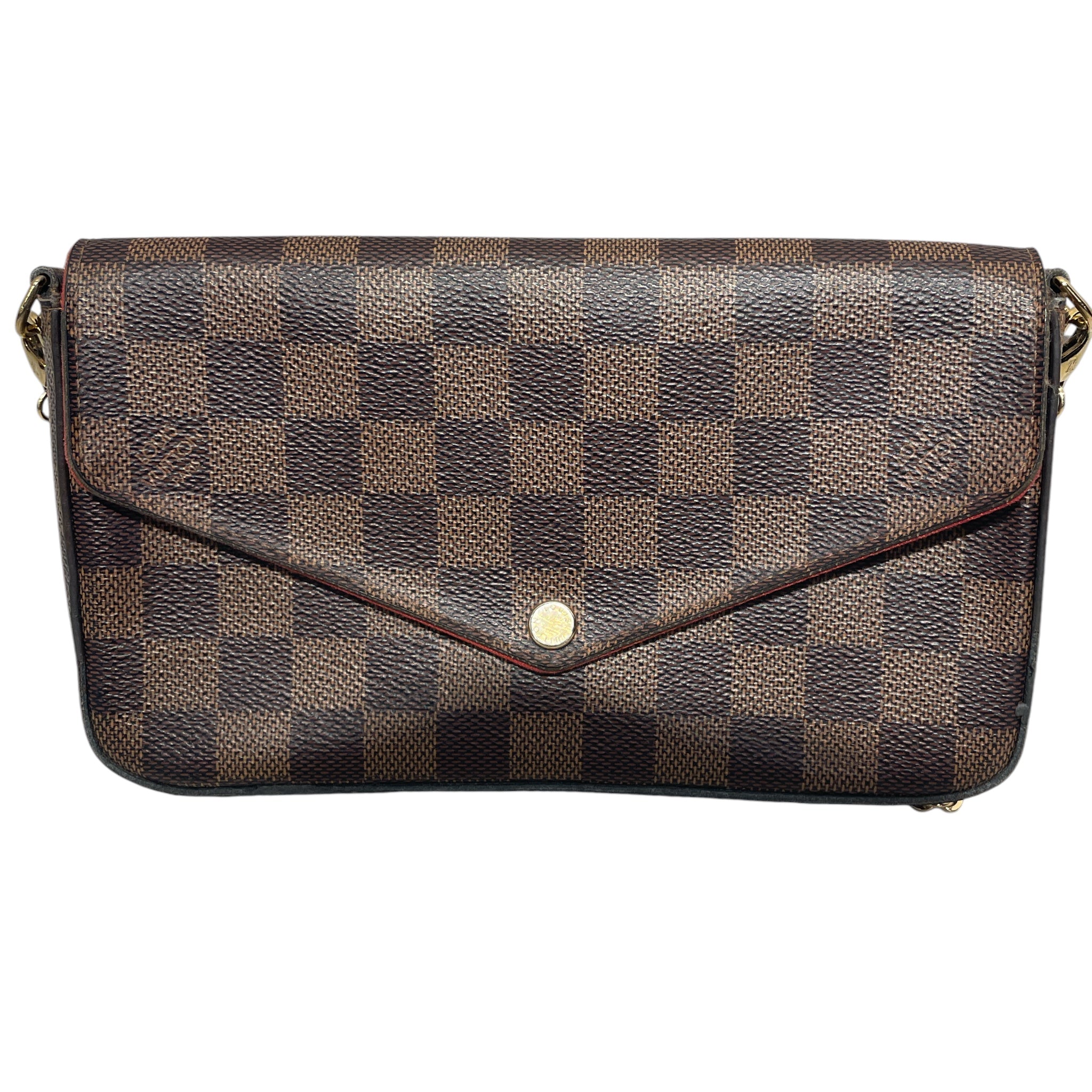 LOUIS VUITTON/Cross Body Bag/All Over Print/Leather/BRW/pochette view 3