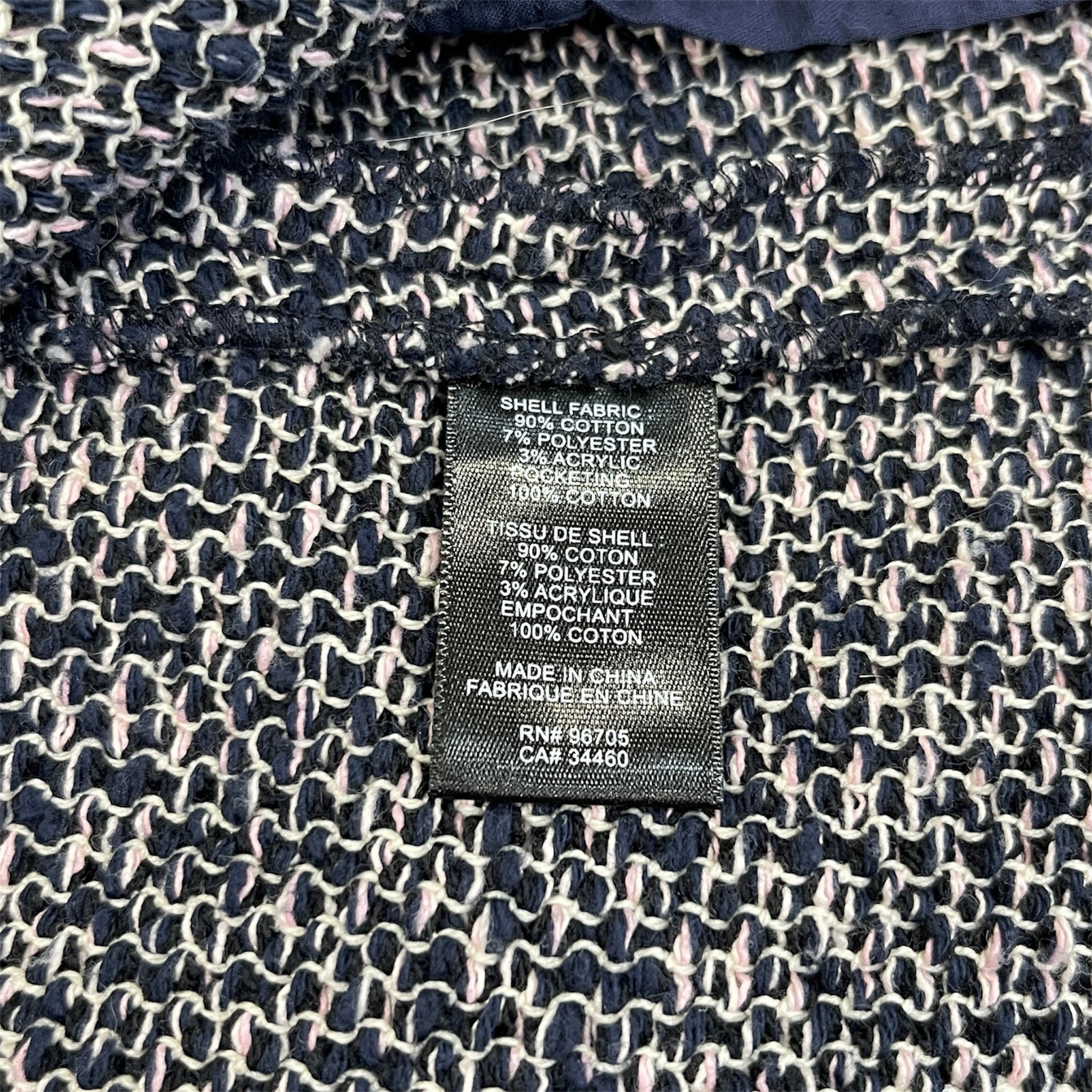 rebecca taylor/Sweater/2/Stripe/Cotton/NVY/ view 4