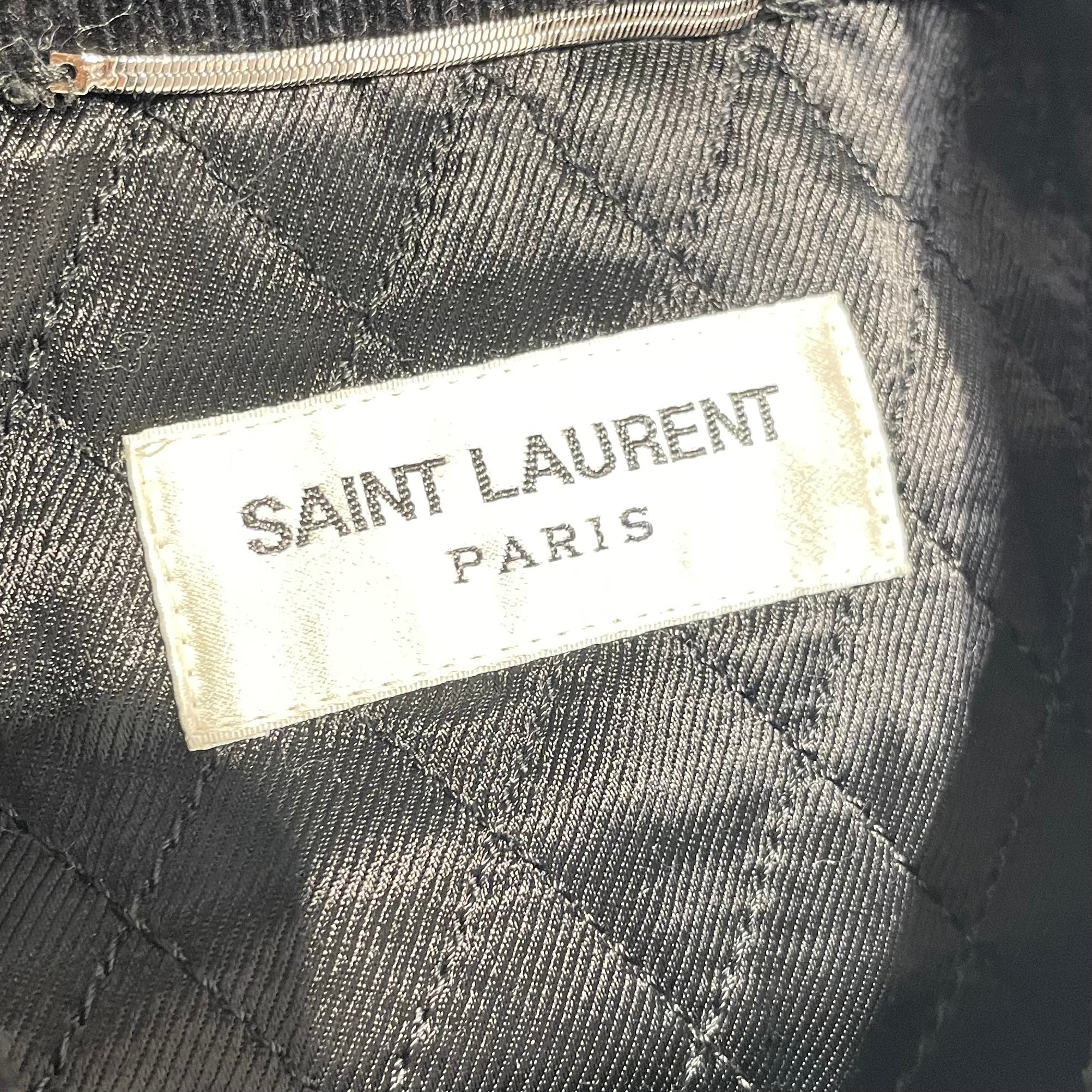 SAINT LAURENT/Jacket/54/Polyester/BLK/ V581 632474 Y2B02 1000 SL view 3