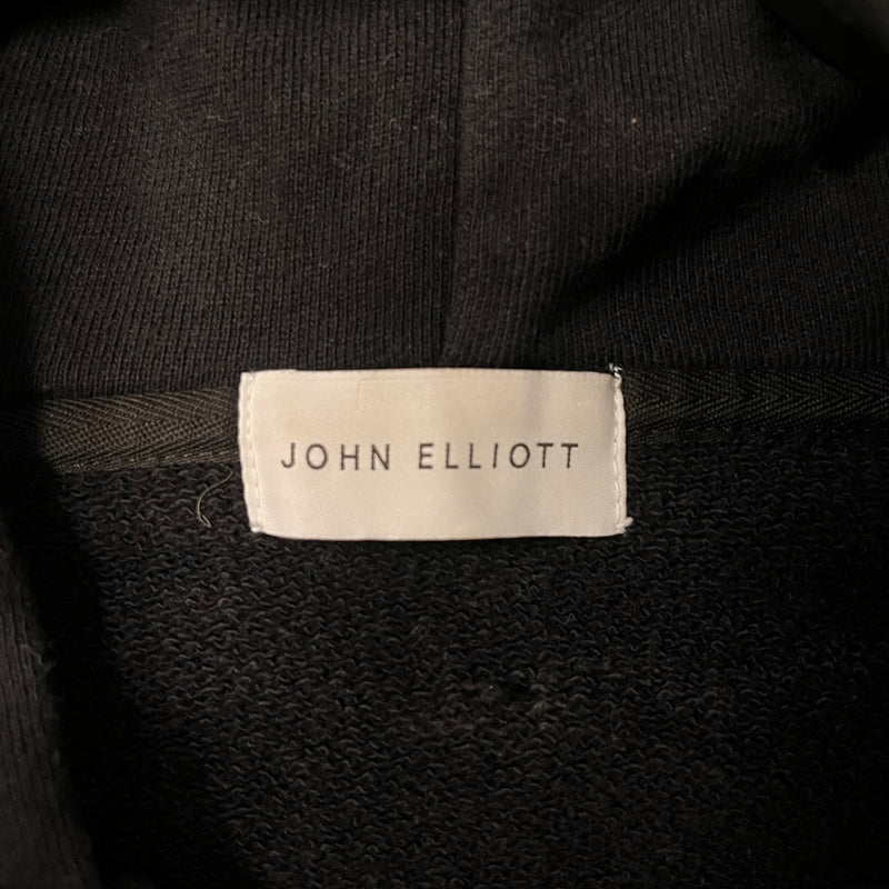 JOHN ELLIOTT/Hoodie/Cotton/BLK/
