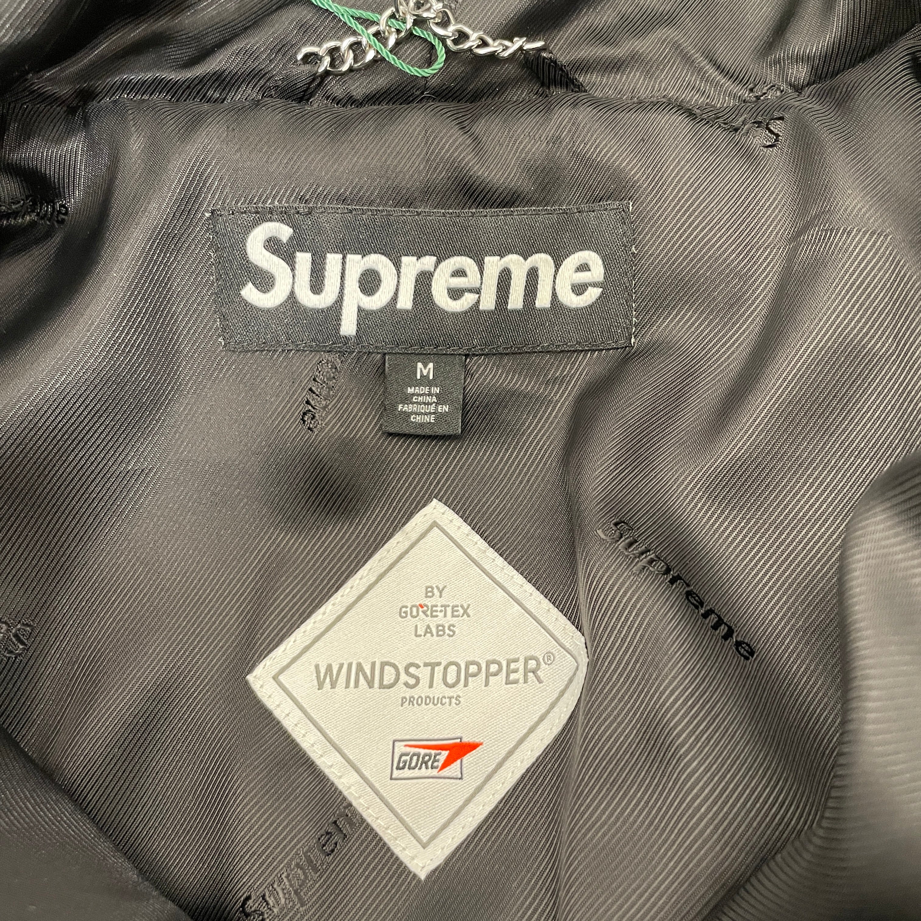 Supreme/Jacket/M/Faux Fur/MLT/windstopper patchwork hooded view 3
